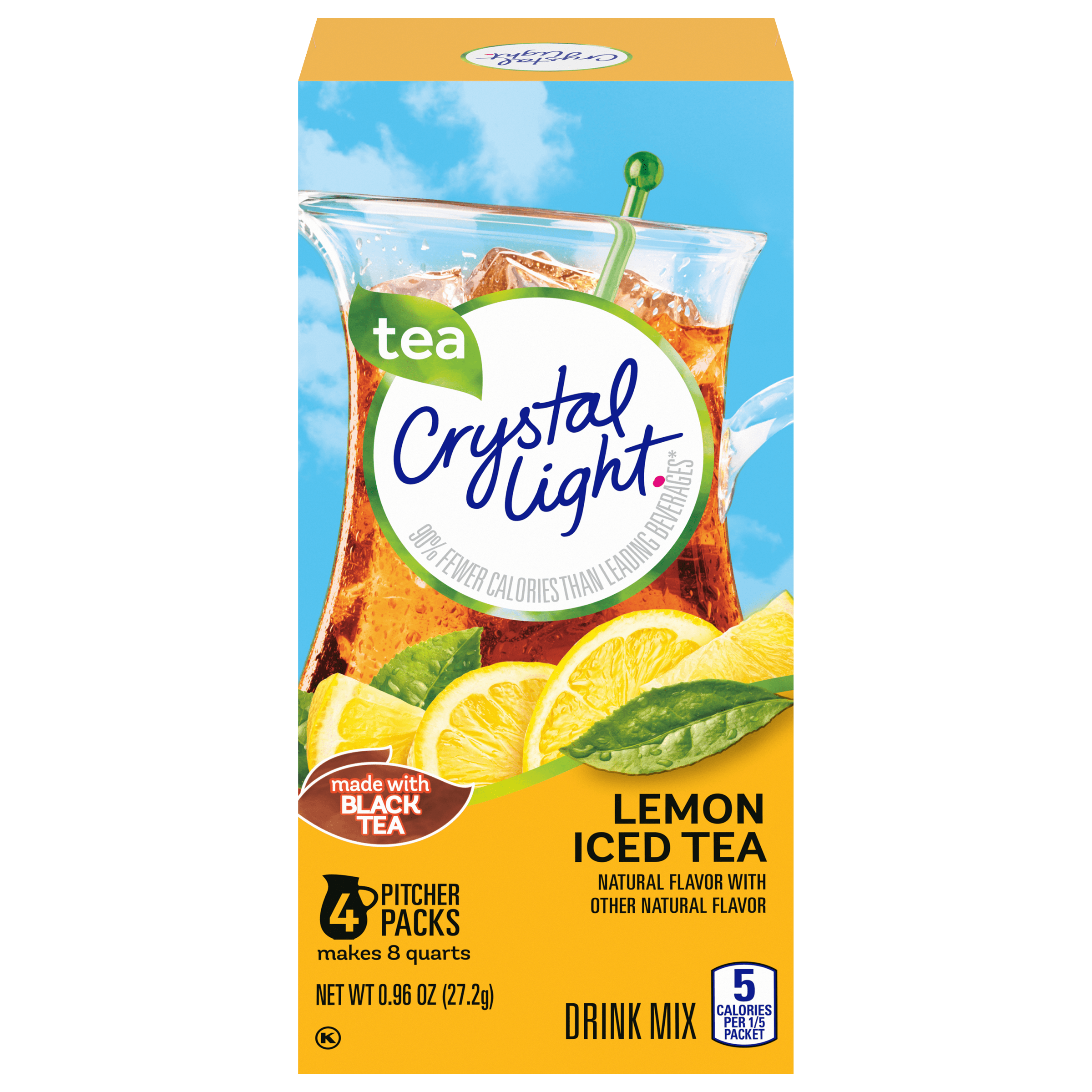 Lemon Iced Tea Naturally Flavored Powdered Drink Mix