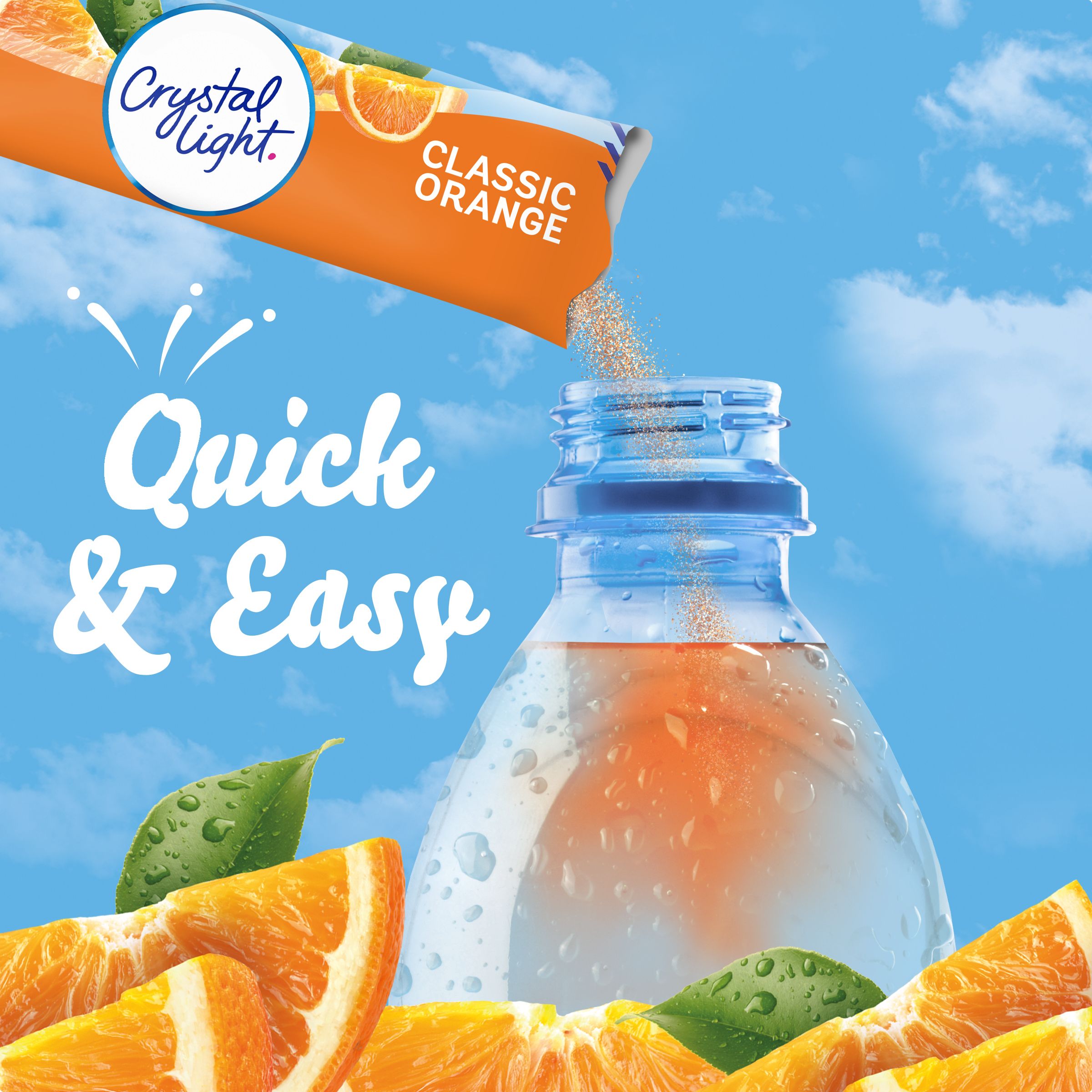 Classic Orange Naturally Flavored Powdered Drink Mix