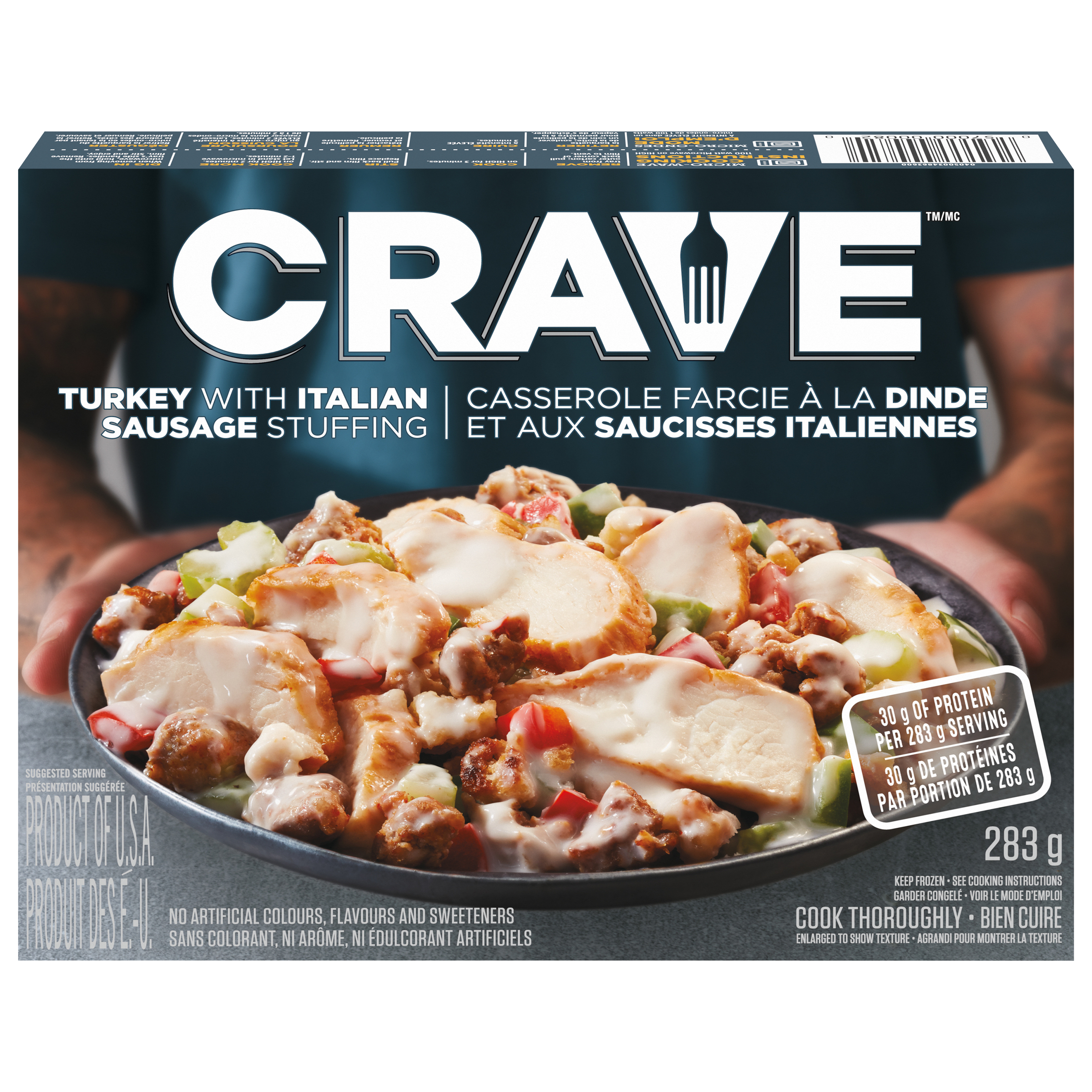 Turkey And Italian Sausage Bake Frozen Meal