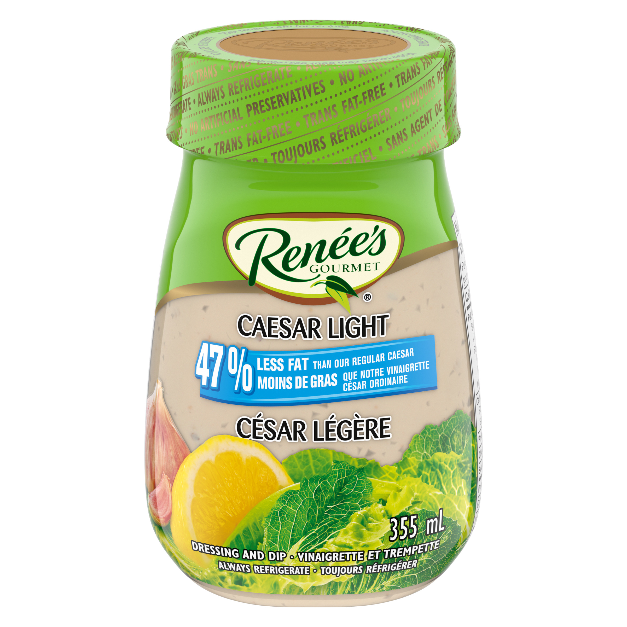 Renees Light Caesar Dressing