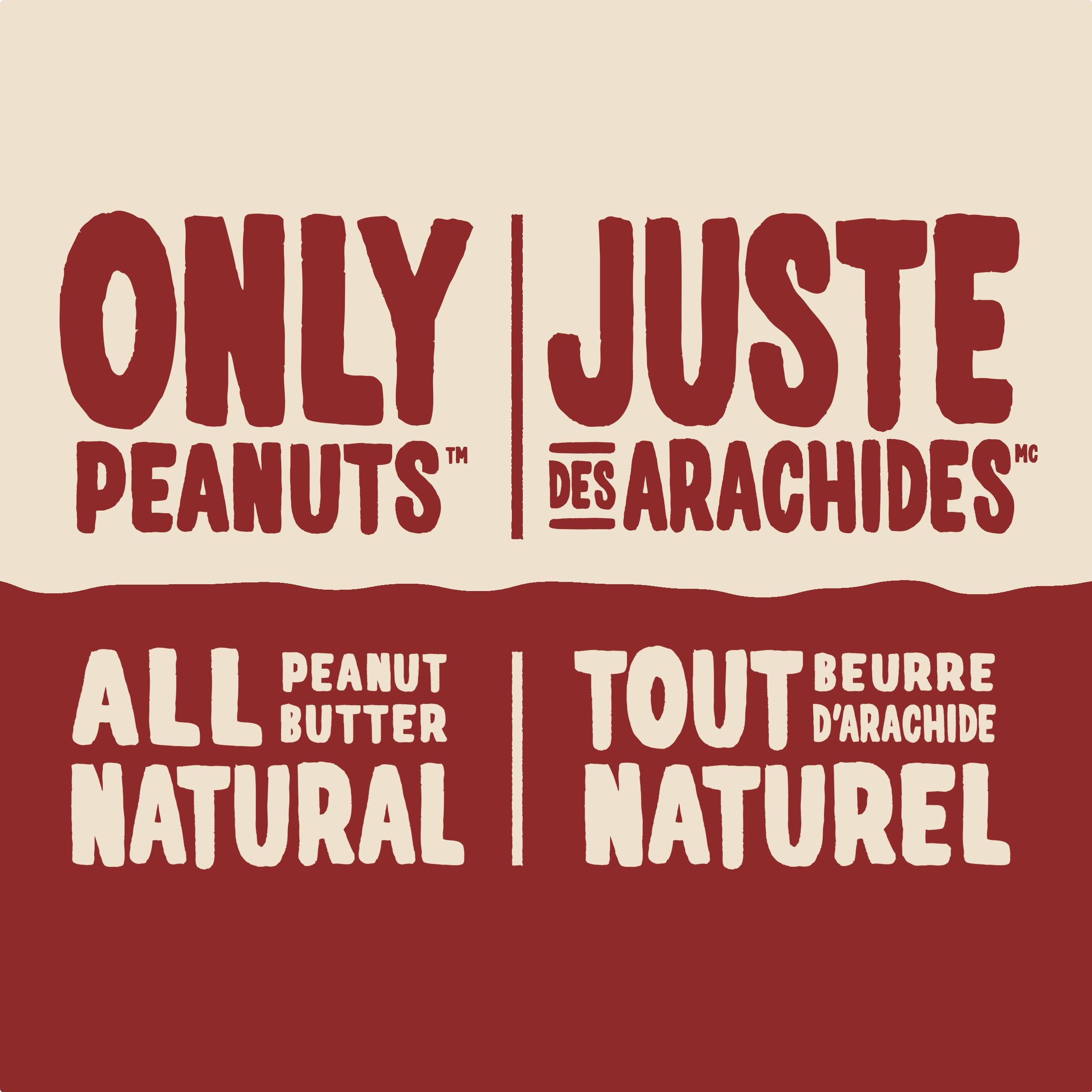 Only Peanuts All Natural Crunchy Peanut Butter