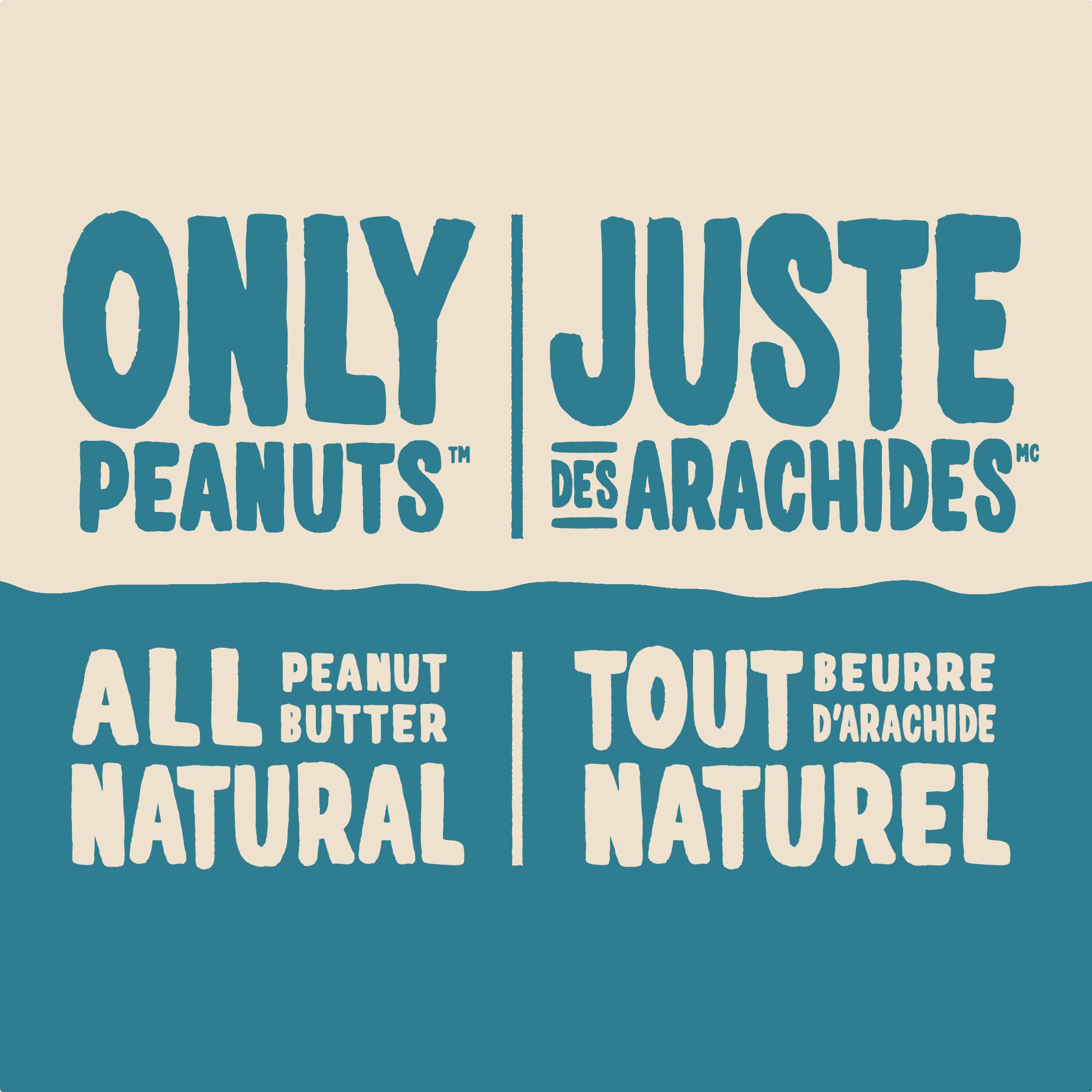 Only Peanuts All Natural Peanut Butter With Sea Salt