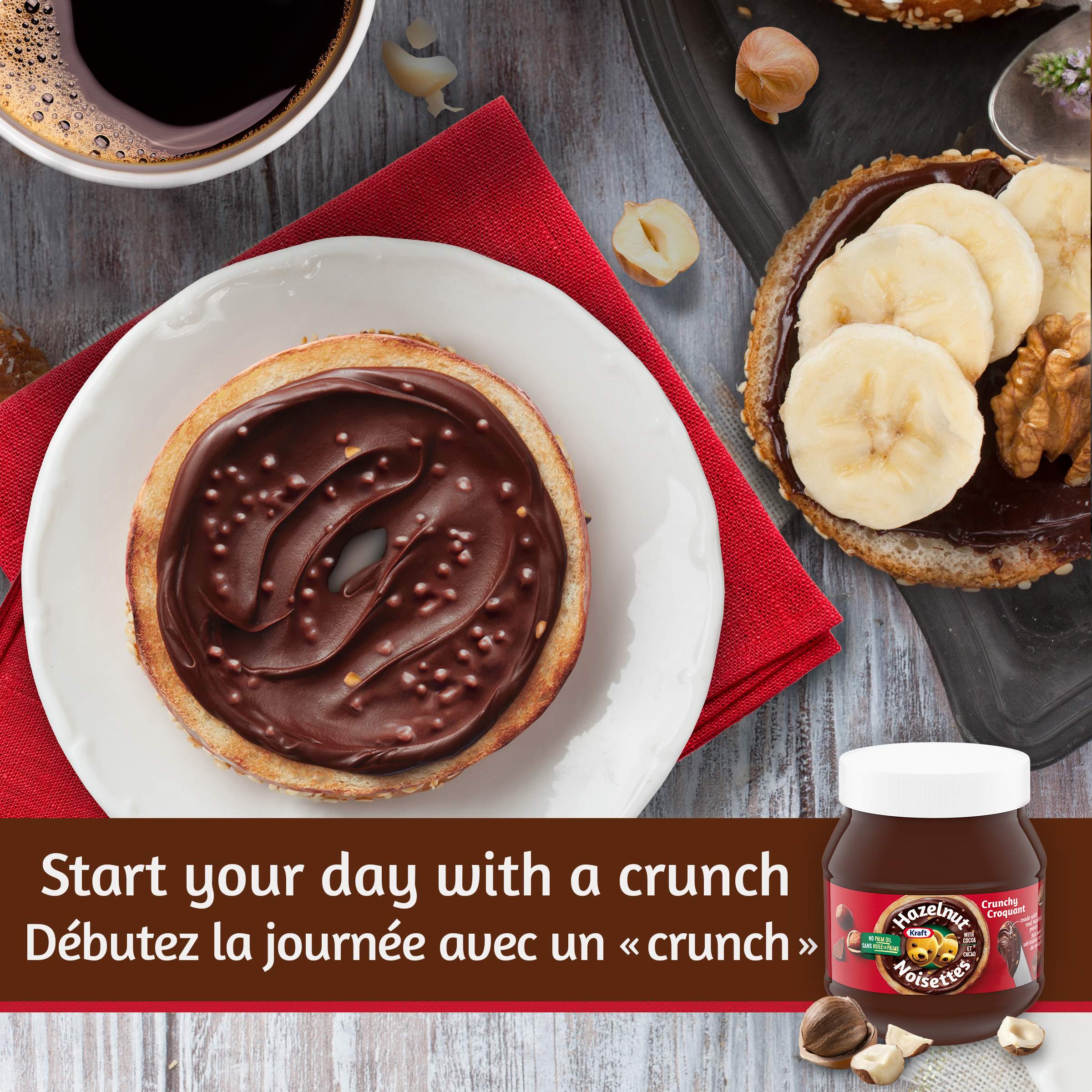 Crunchy Hazelnut Spread With Cocoa