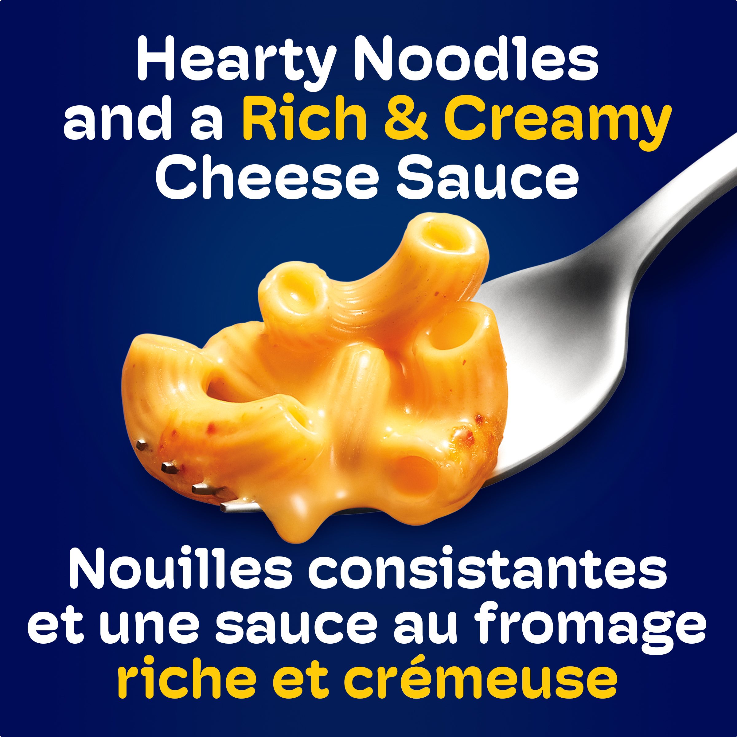 Macaroni et fromage au cheddar crémeux surgelé Deluxe