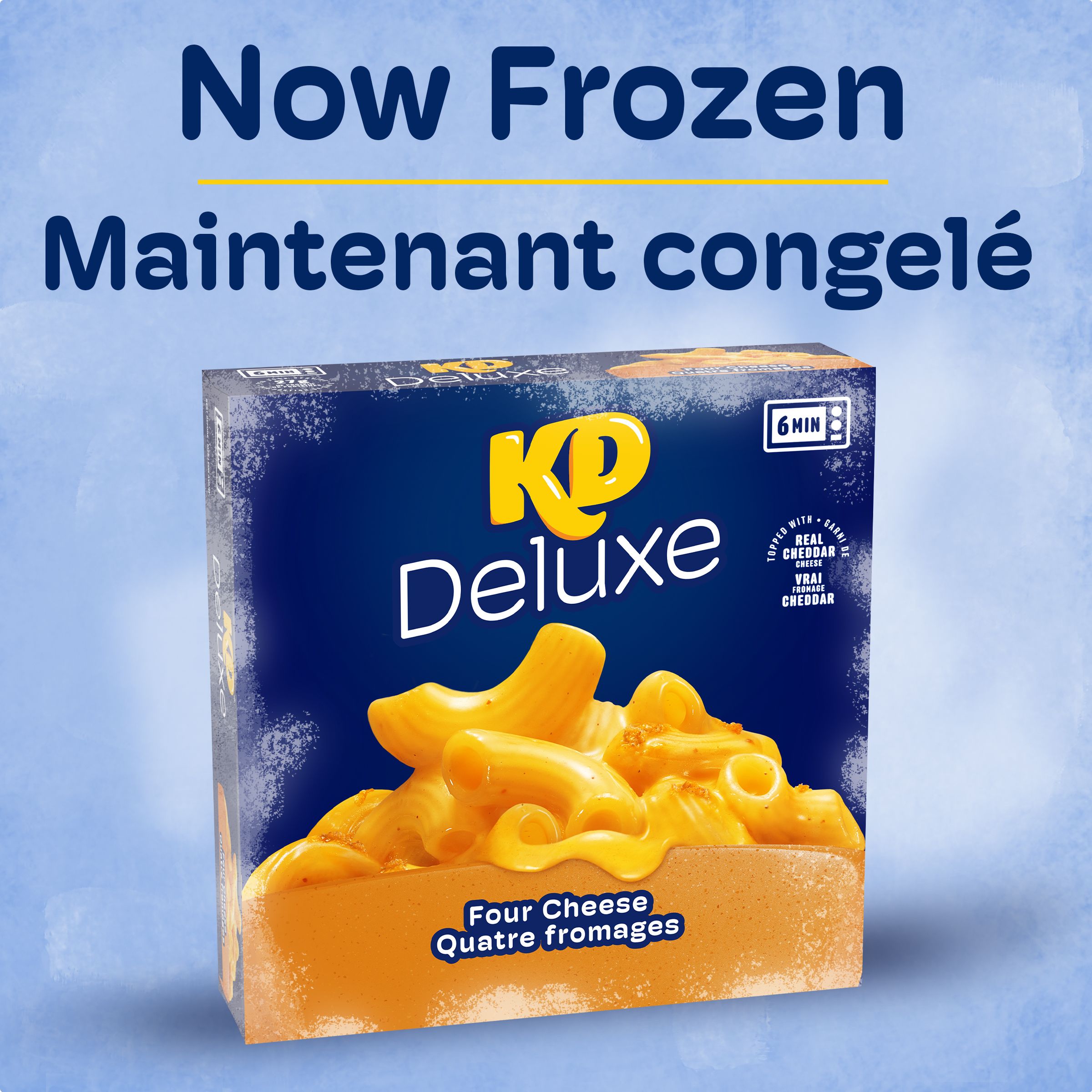 Kd Deluxe Four Cheese Macaroni And Cheese Frozen Dinner