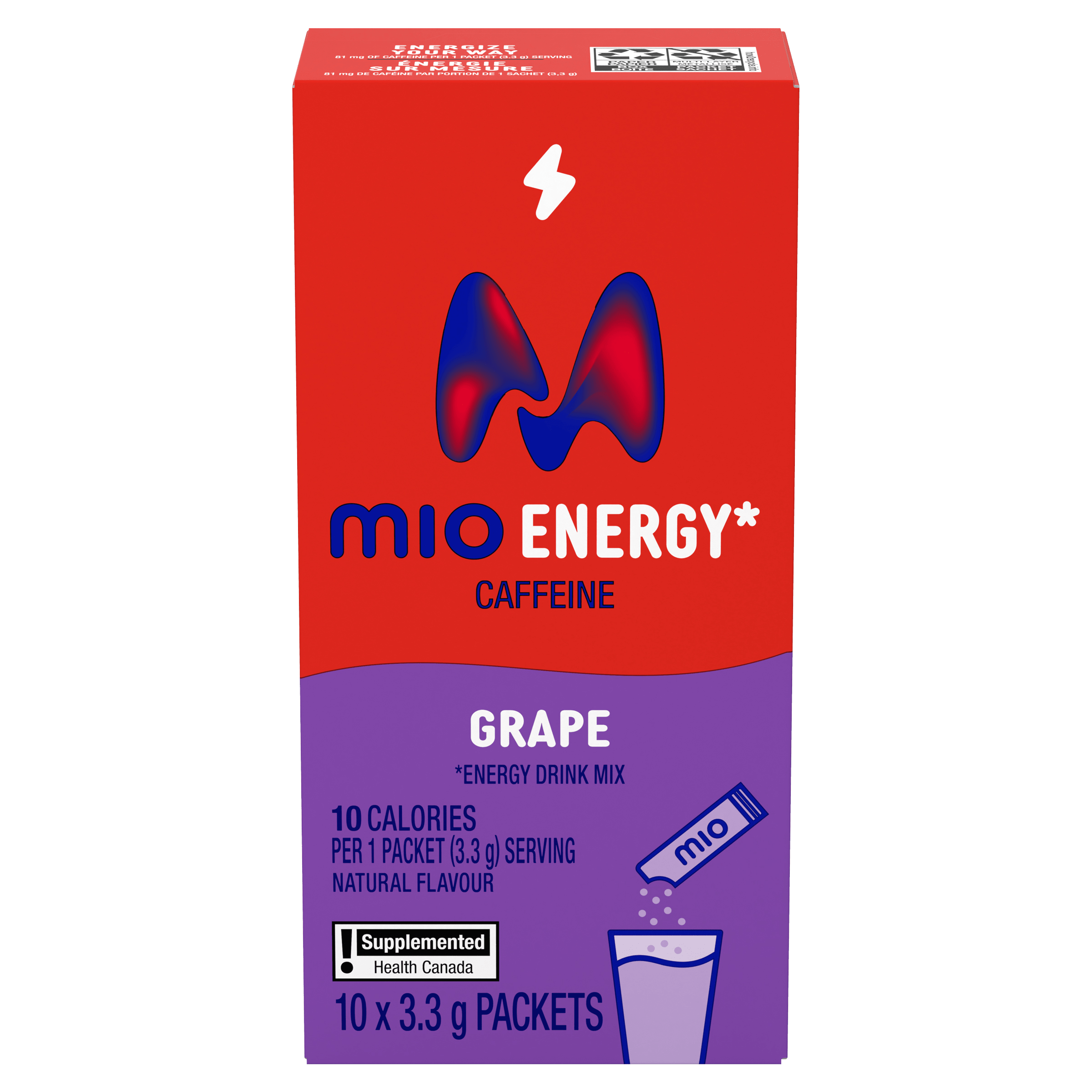 Energy Grape Energy Drink Mix mio Products Heinz® Canada