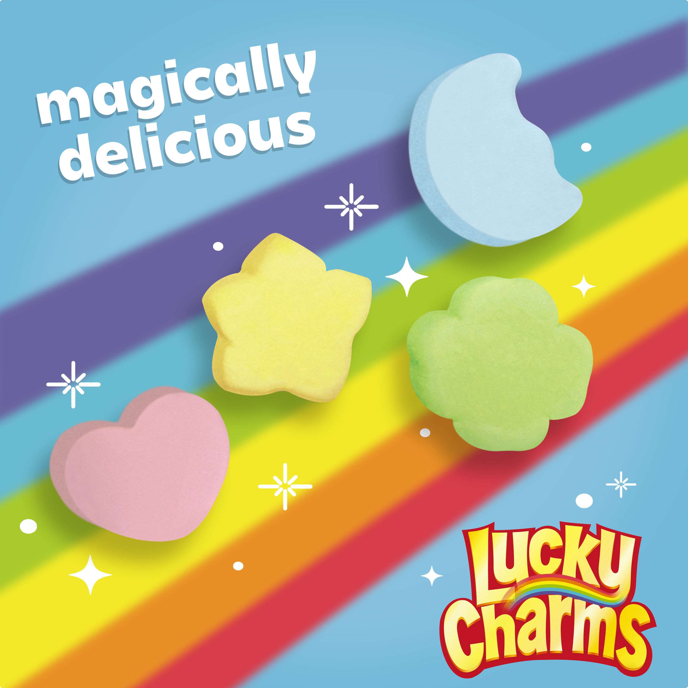 Lucky Charms Shaped Magically Delicious Marshmallows