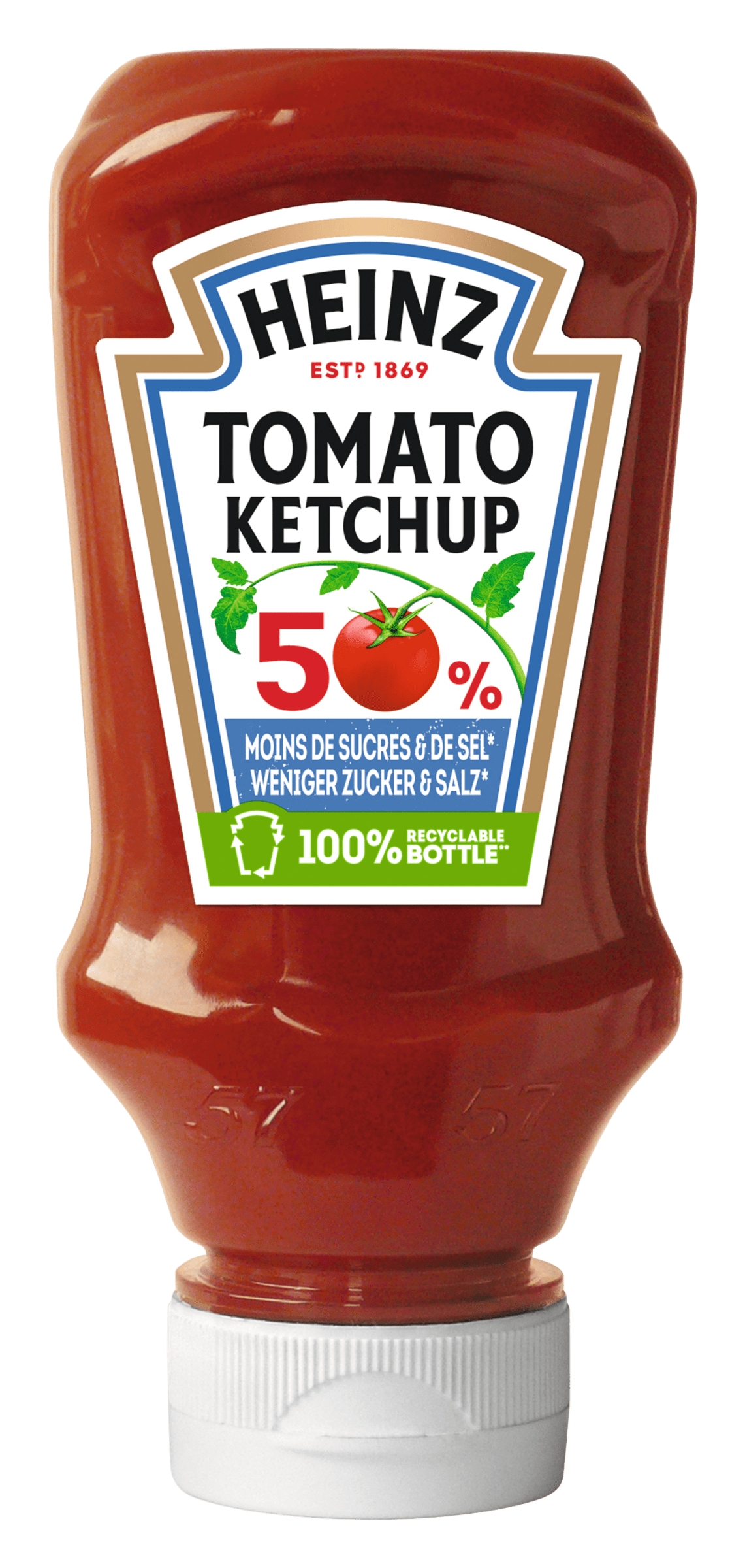 Tomato Ketchup 50% Weniger Zucker & Salz