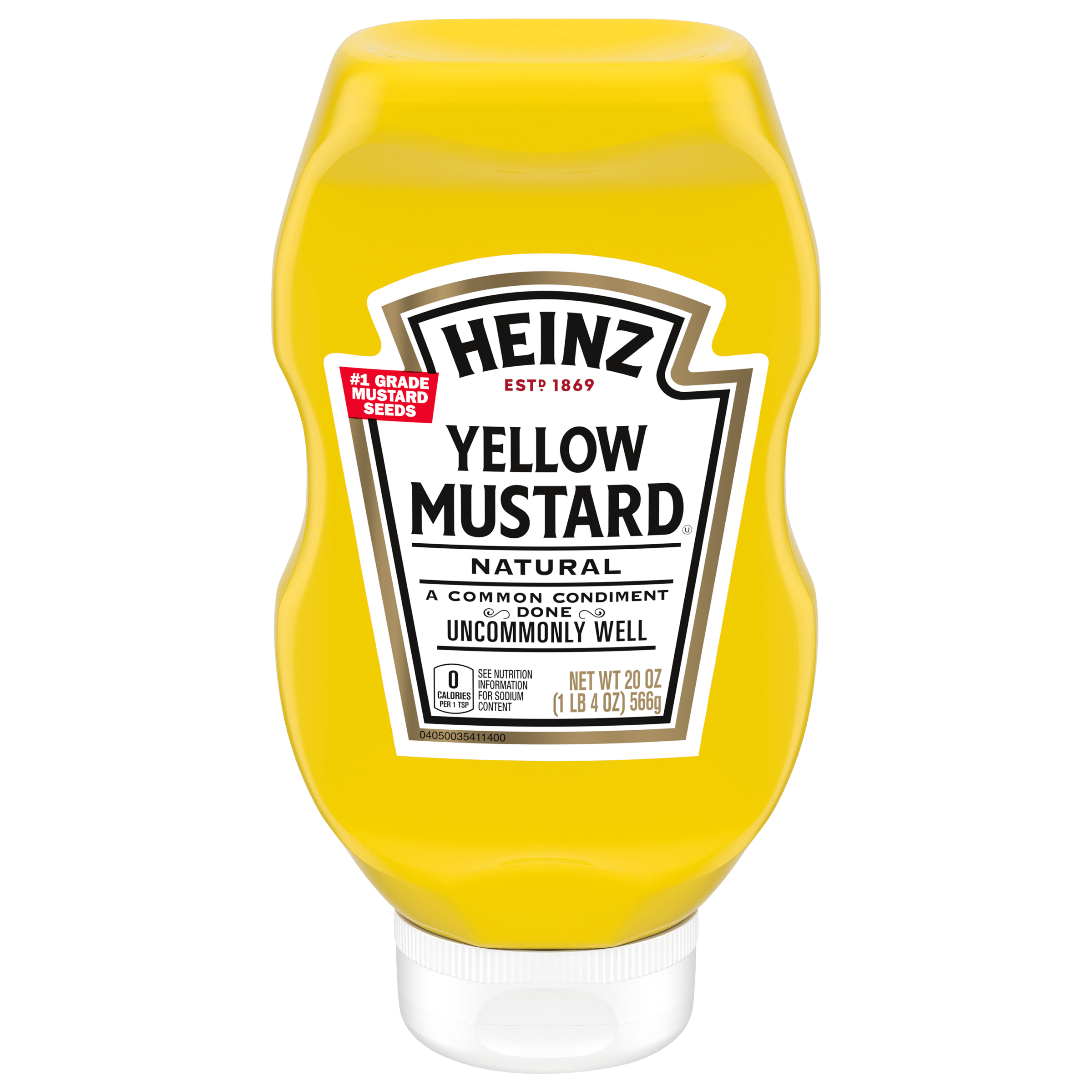 100% Natural Yellow Mustard