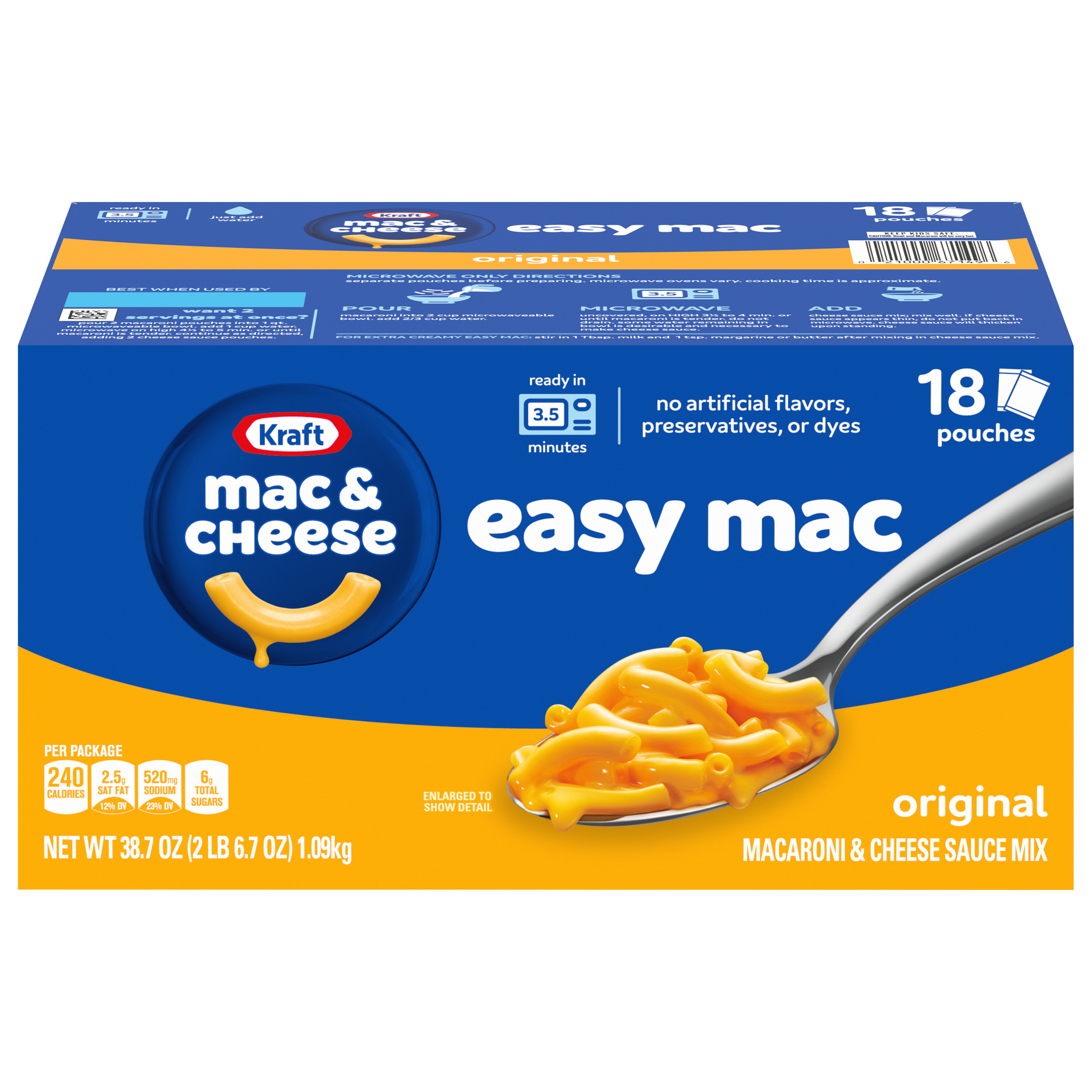 Original Mac & Cheese Macaroni and Cheese Dinner