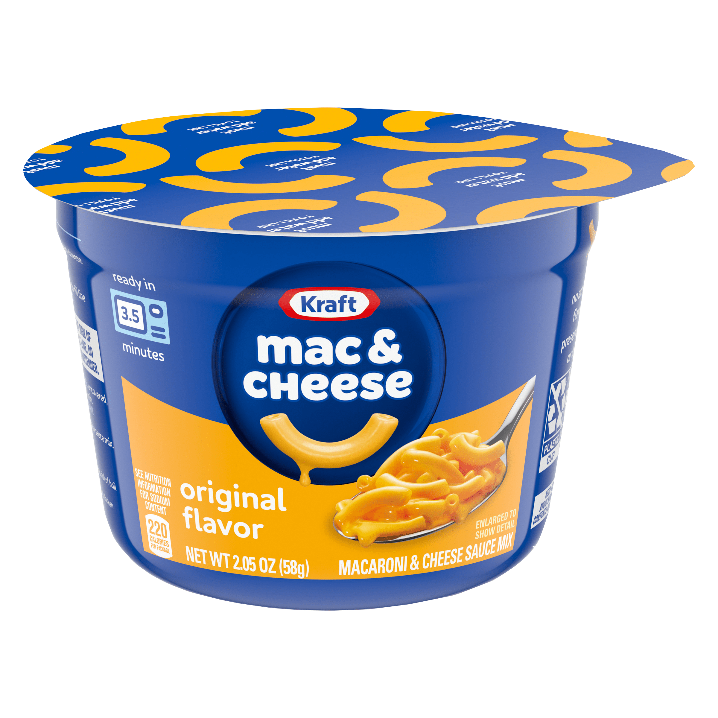 Original Mac & Cheese Macaroni and Cheese Microwaveable Dinner