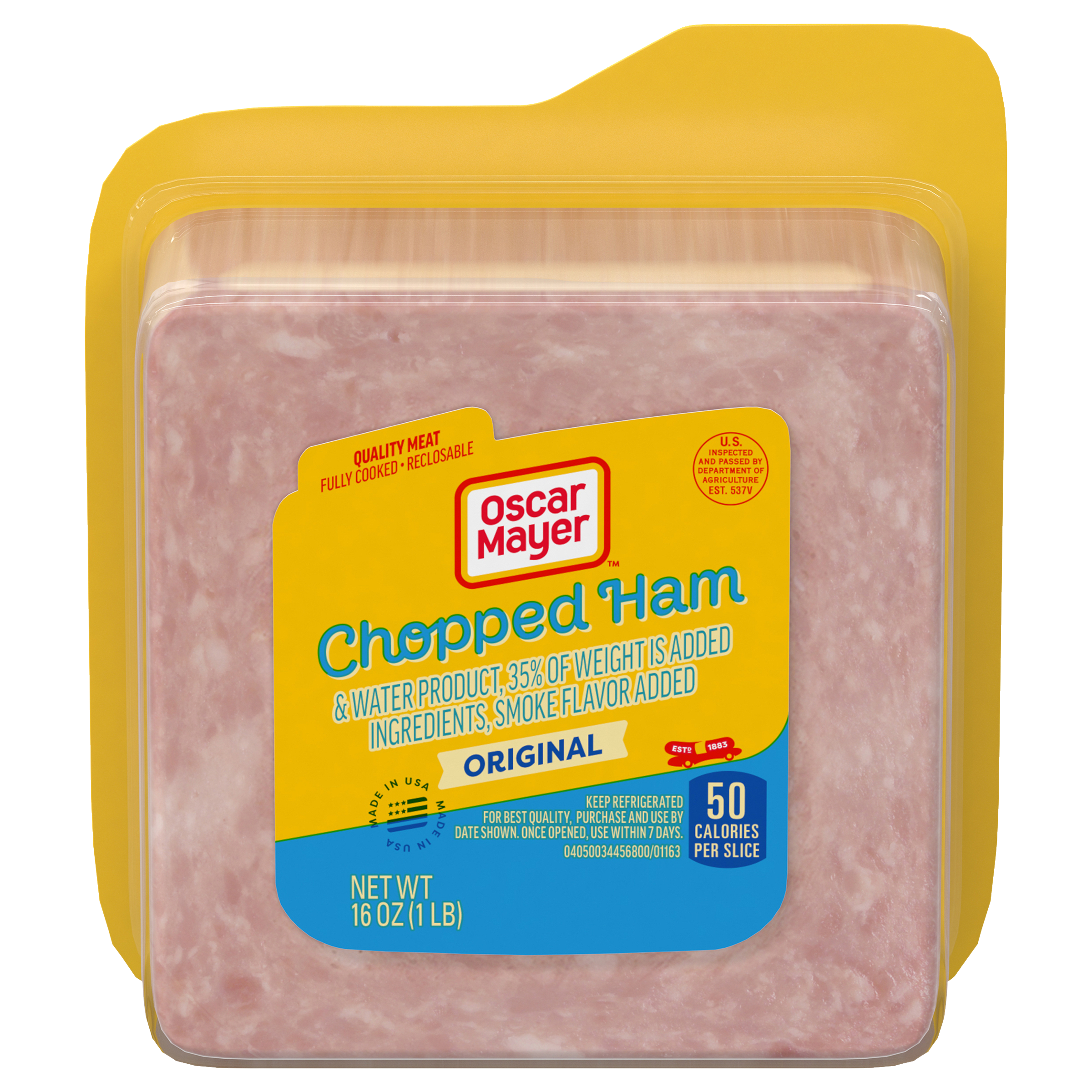 Chopped Ham & Water Product Sliced Lunch Meat