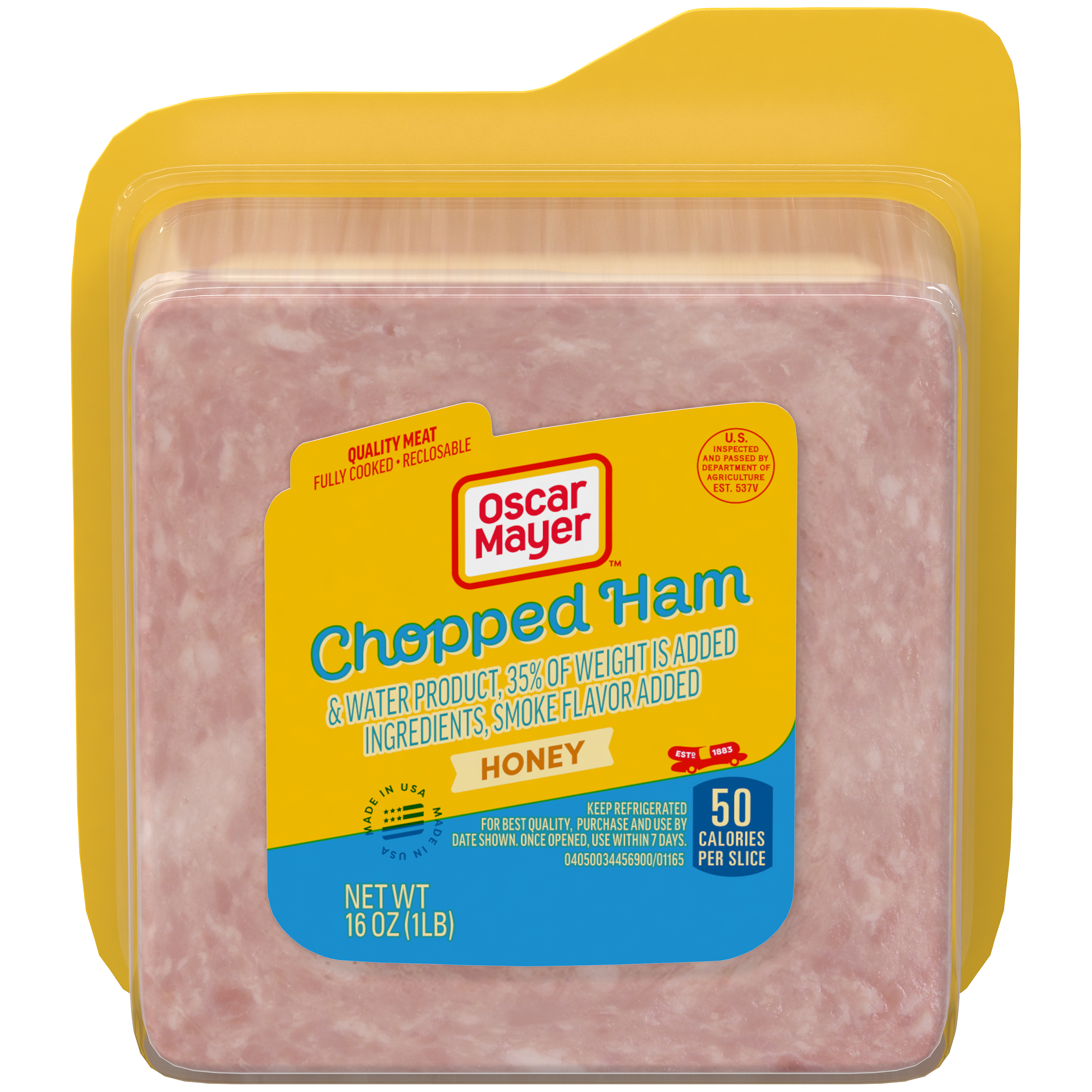 Honey Chopped Ham & Water Product Sliced Lunch Meat