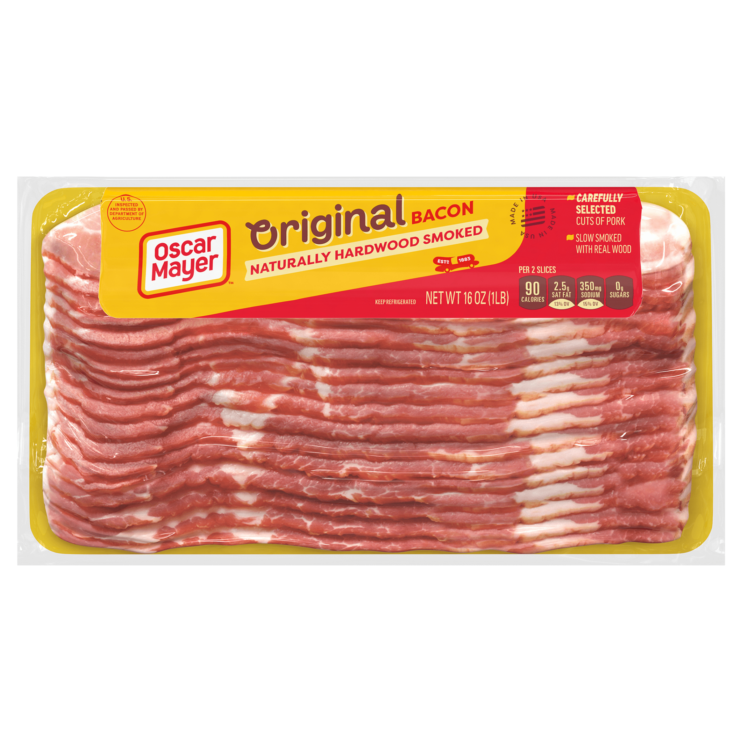 Naturally Hardwood Smoked Bacon Original