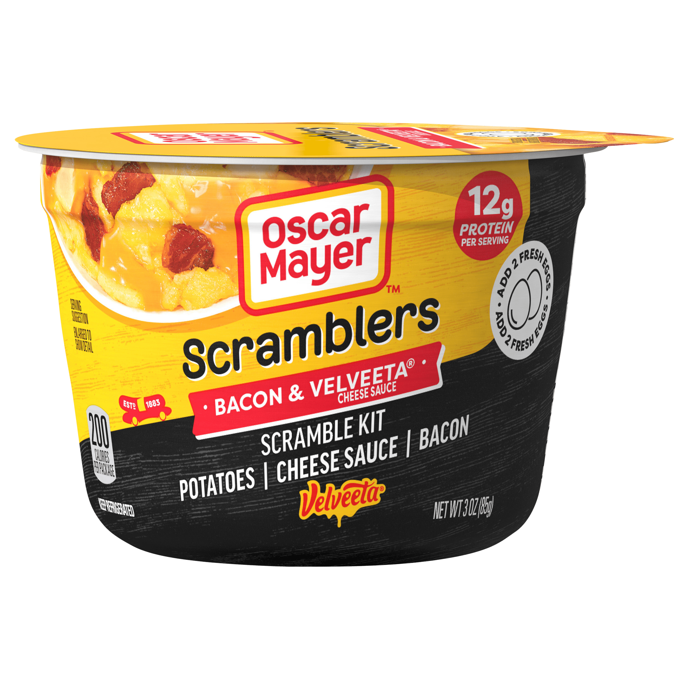 Scramblers - Bacon & Velveeta