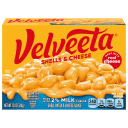 Shells & Cheese Pasta with Cheese Sauce & 2% Milk Cheese Meal