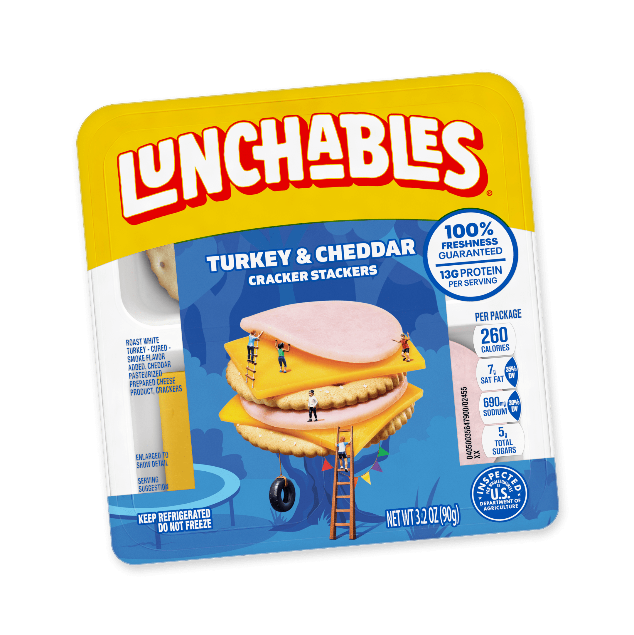 Lunchables Turkey & Cheddar Cracker Stackers