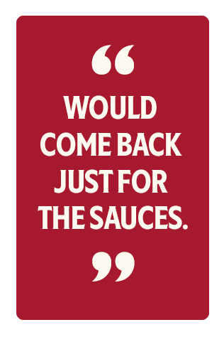 "Would come back just for the sauces." - a customer testimonial highlighting the craveable flavors of Heinz Remix.