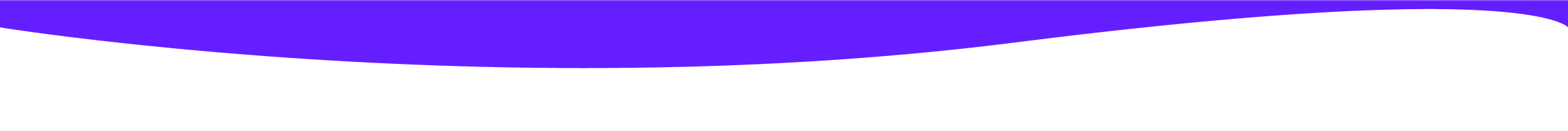 Abstract image featuring a curved, flowing design with a purple upper section and a white lower section.