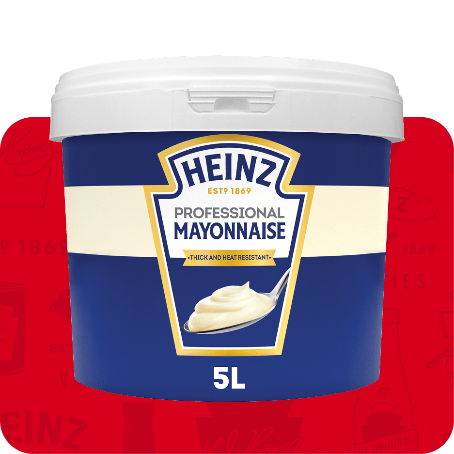 A 5L tub of Heinz Professional Mayonnaise