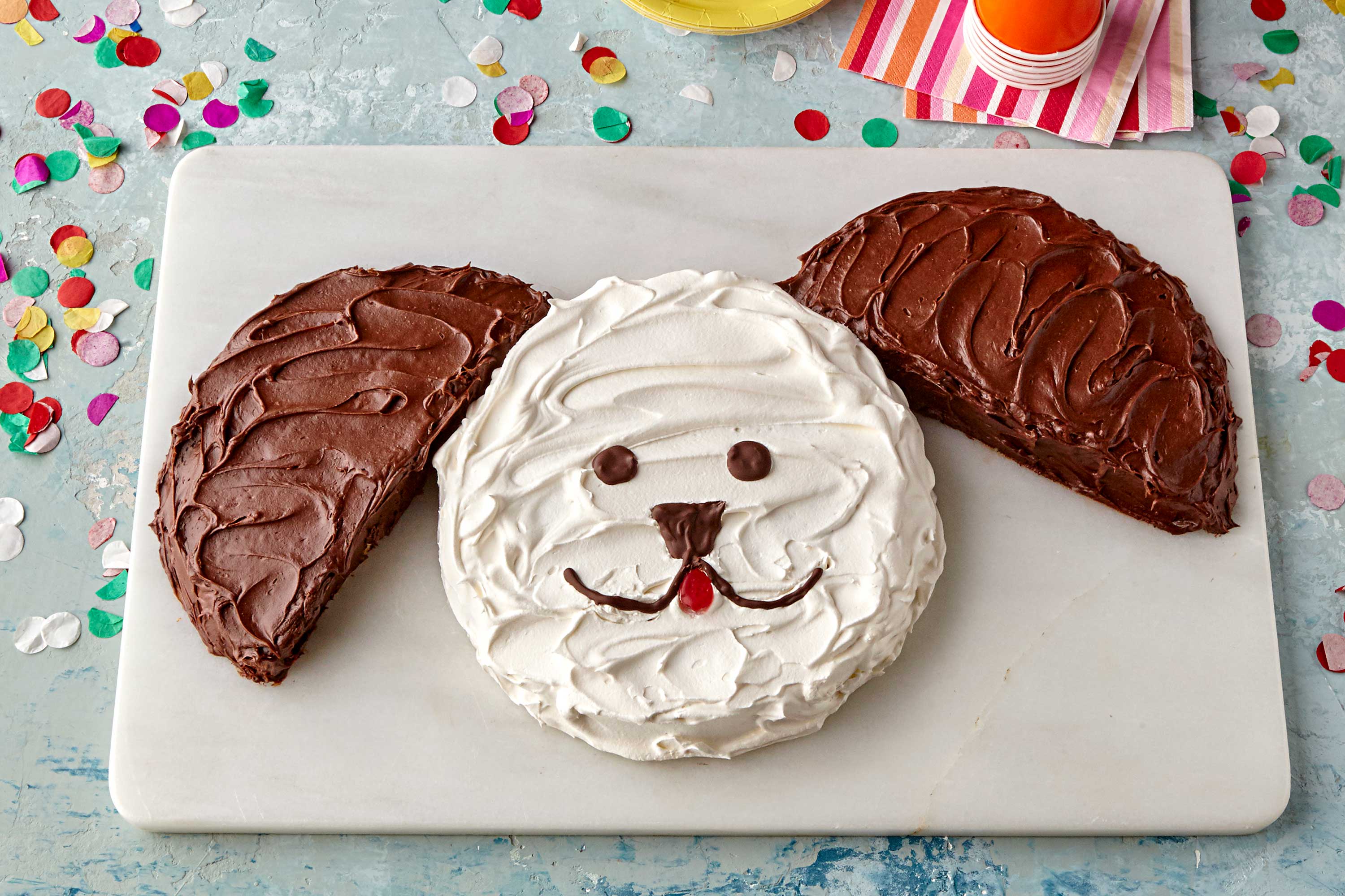 Dog Shaped Cake COOL WHIP Recipes Kraft Heinz