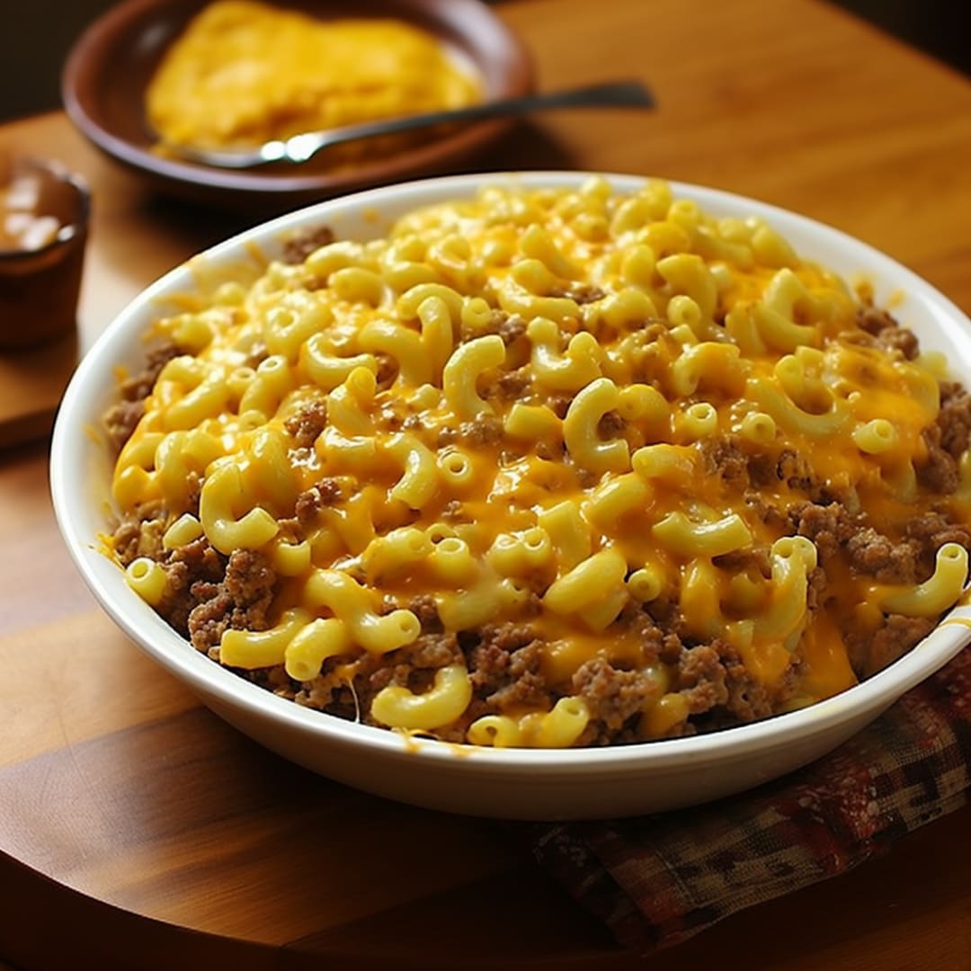 Kraft Mac & Cheese meets ground beef for a quick, hearty dinner everyone will love. Cheesy, satisfying, and ready in no time.