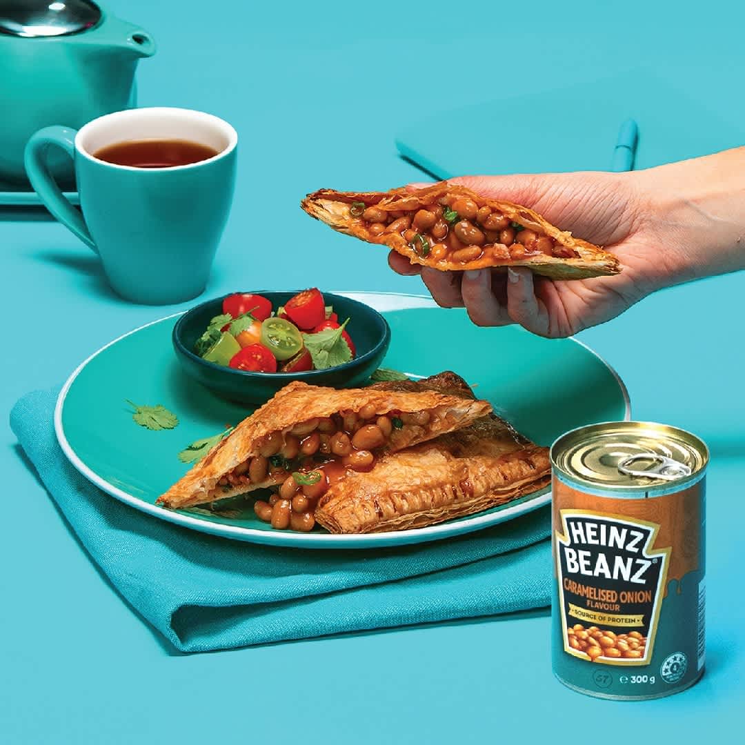 Bacon & Beanz pastry pockets