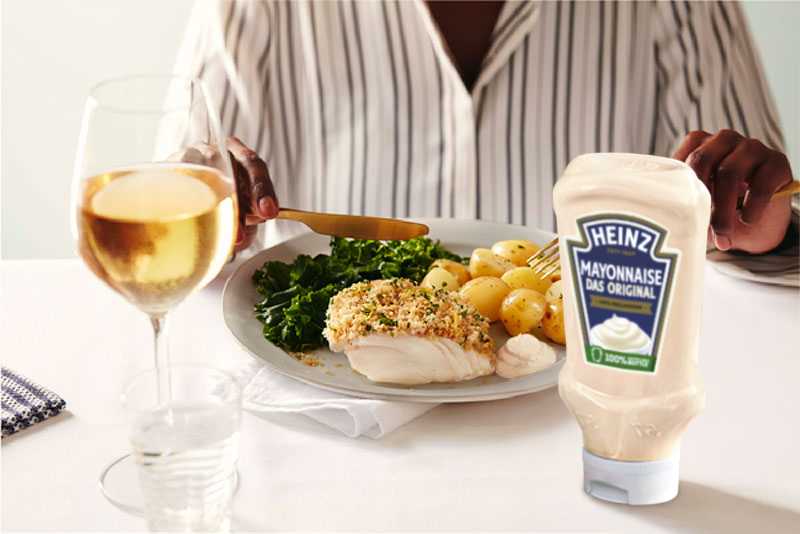 Gebackener kabeljau mit zitronen-kräuterkruste