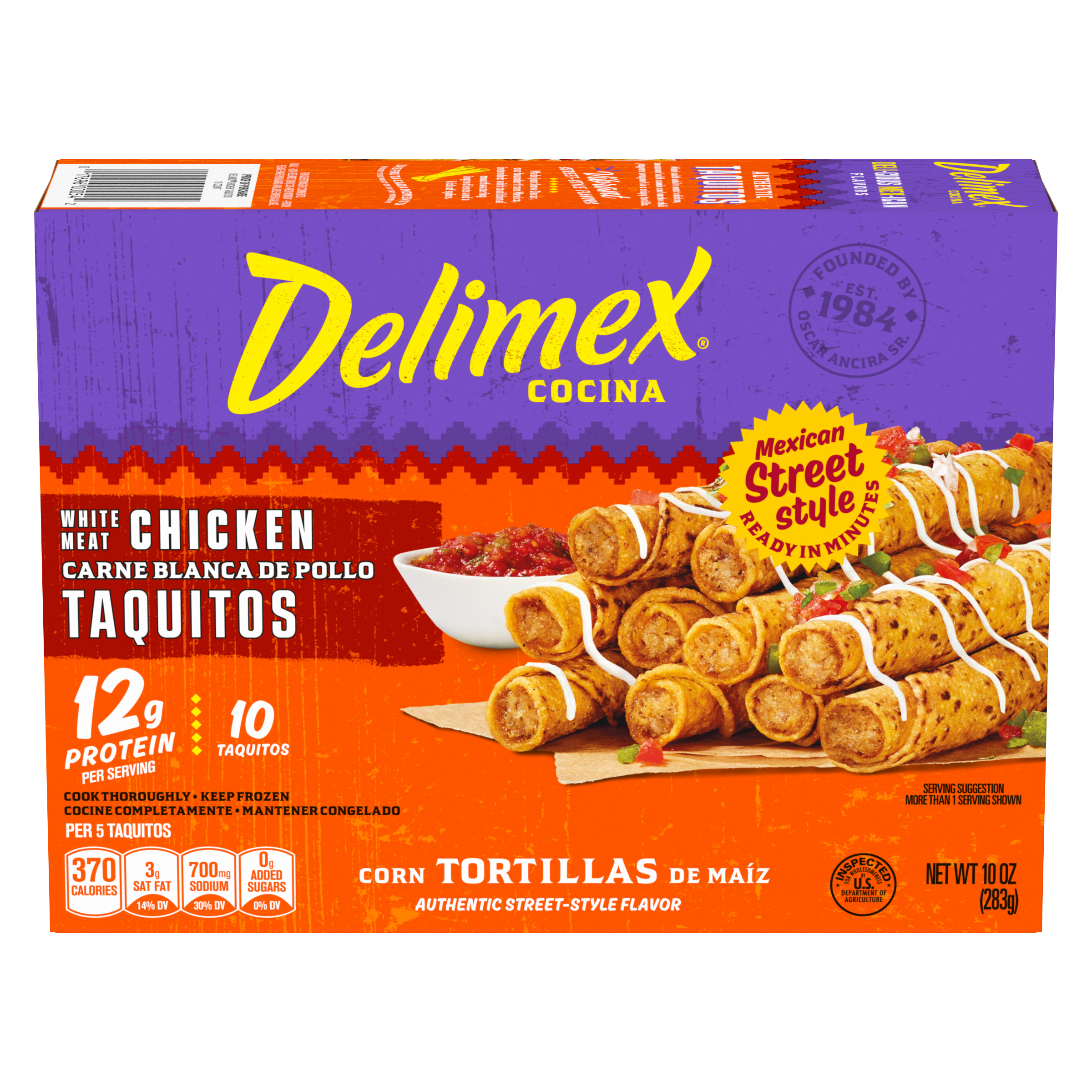 Chicken Corn Taquitos Frozen Snacks | DELIMEX | Products Chicken Corn Taquitos Frozen Snacks | DELIMEX | Products