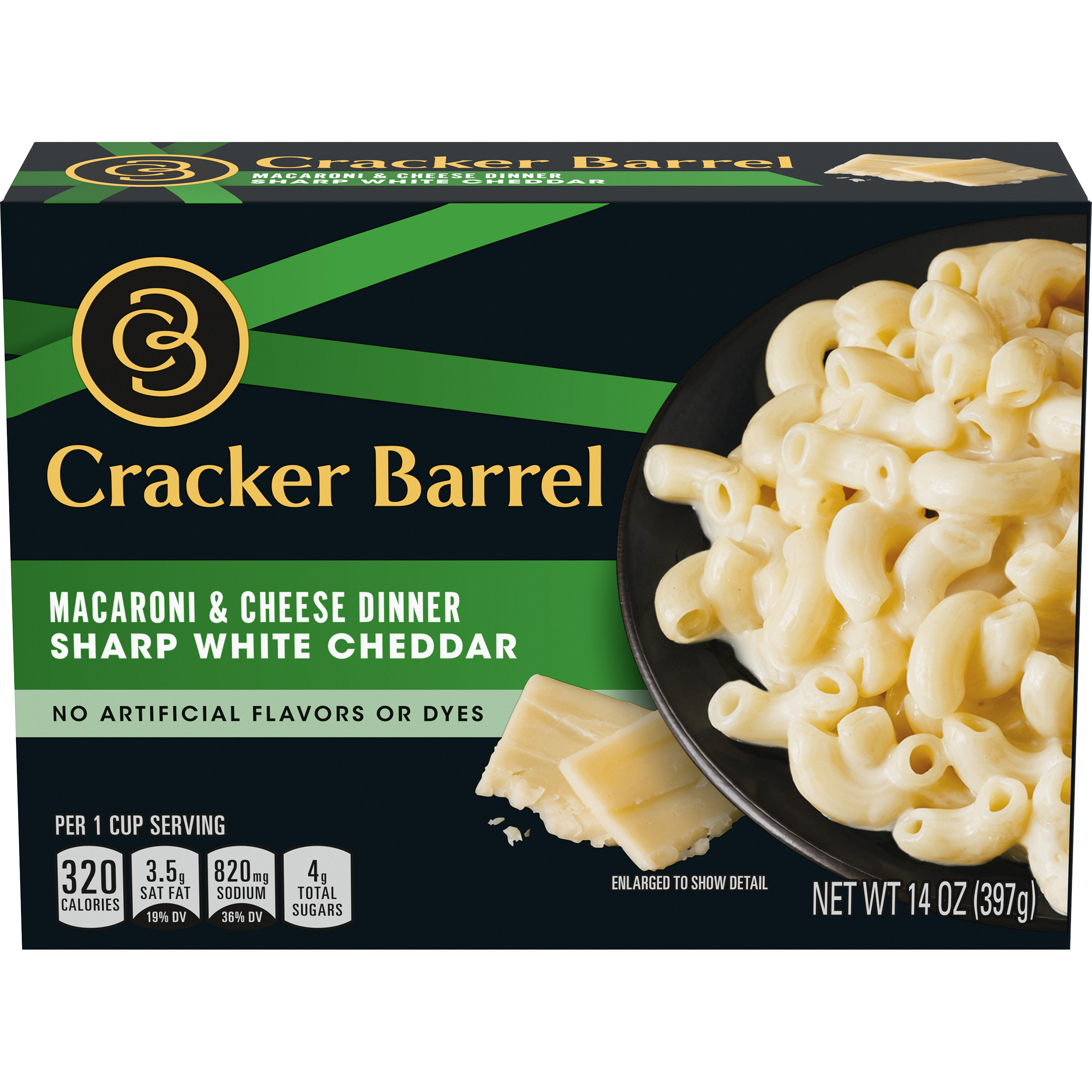 Sharp White Cheddar Macaroni & Cheese Dinner