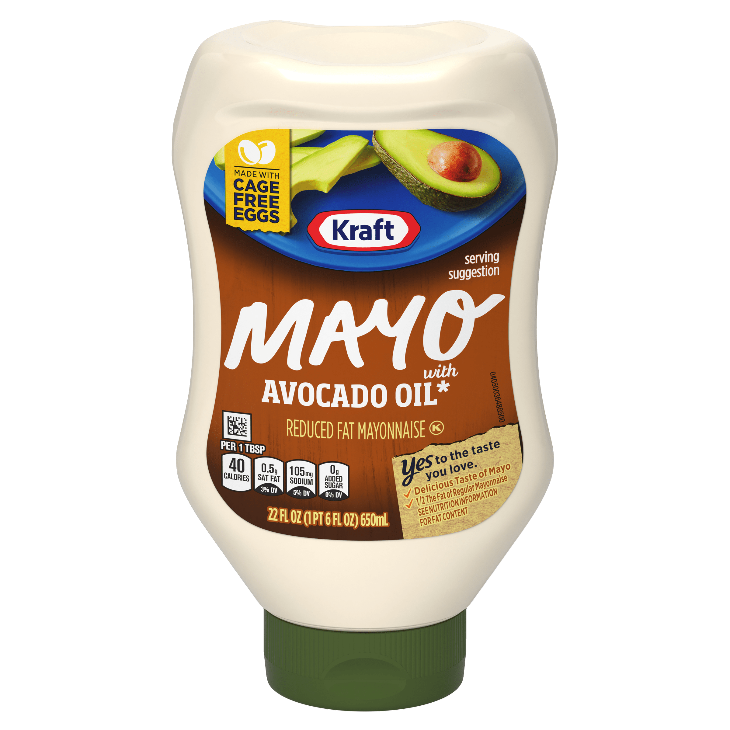 Mayo with Avocado Oil Reduced Fat Mayonnaise