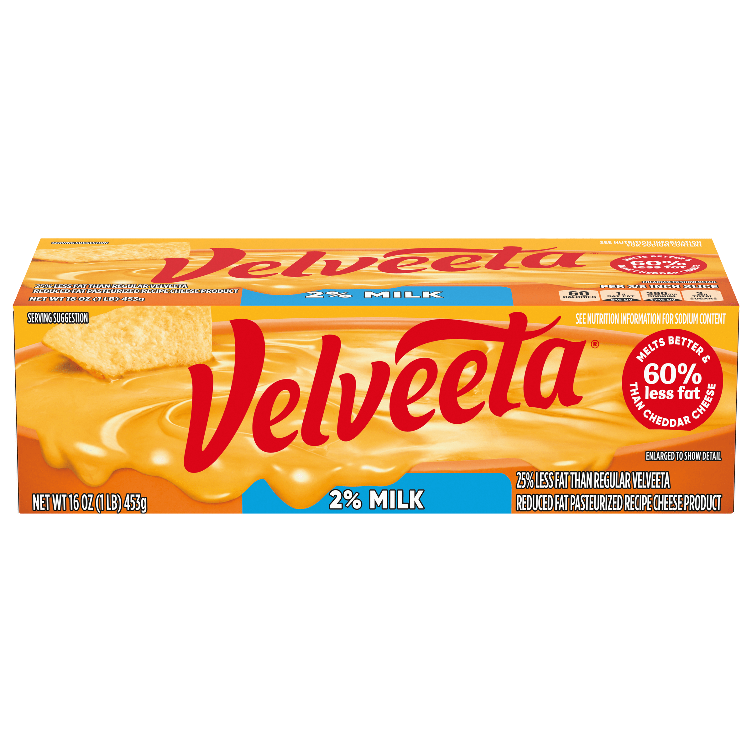 2% Milk Reduced Fat Cheese with 25% Less Fat