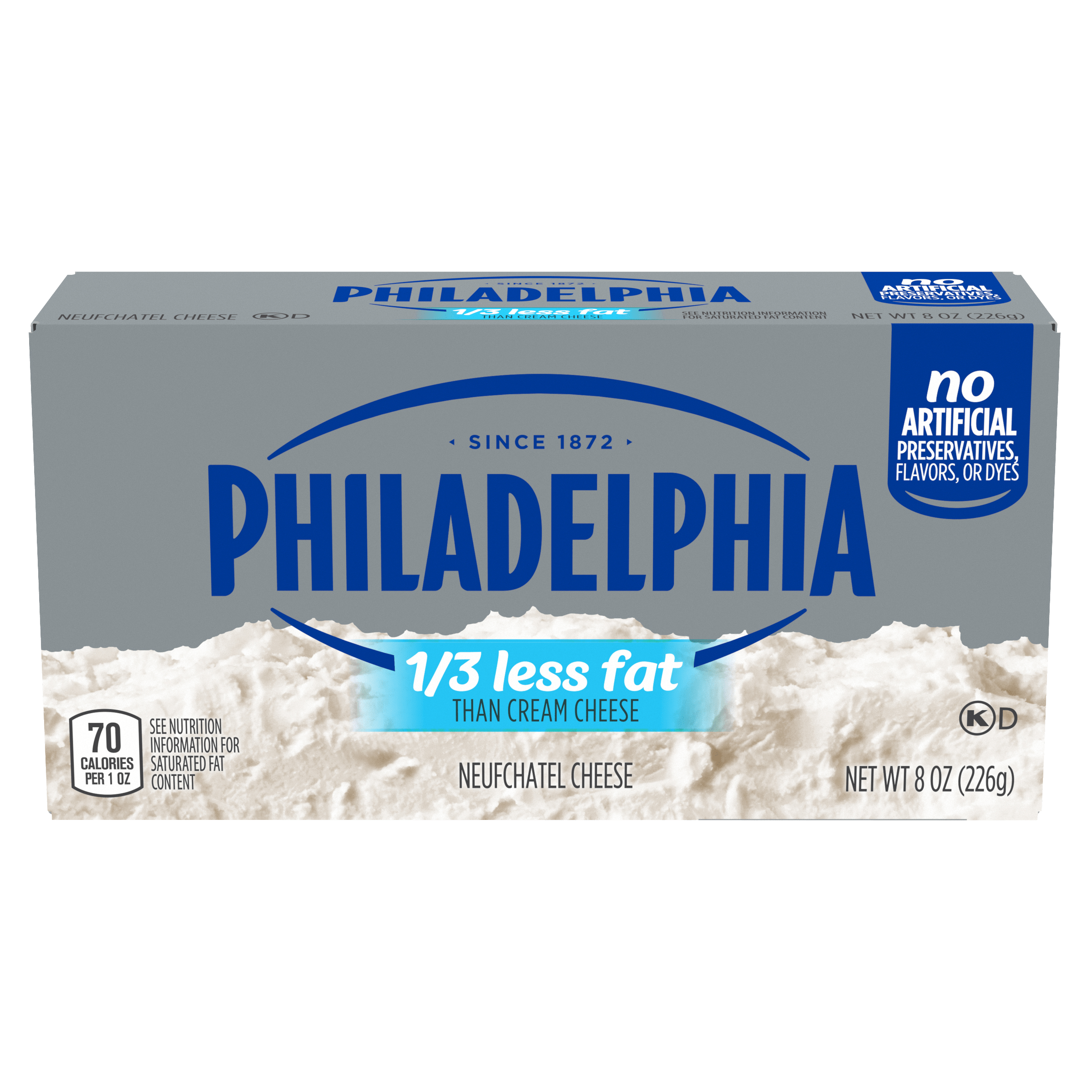 Neufchatel Cheese with a Third Less Fat than Cream Cheese