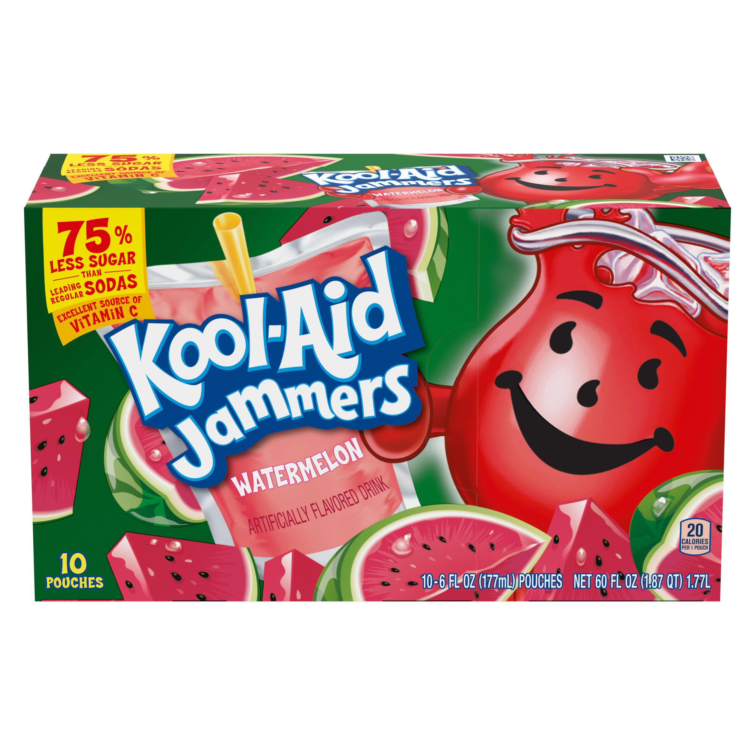 Jammers Watermelon Artificially Flavored Soft Drink