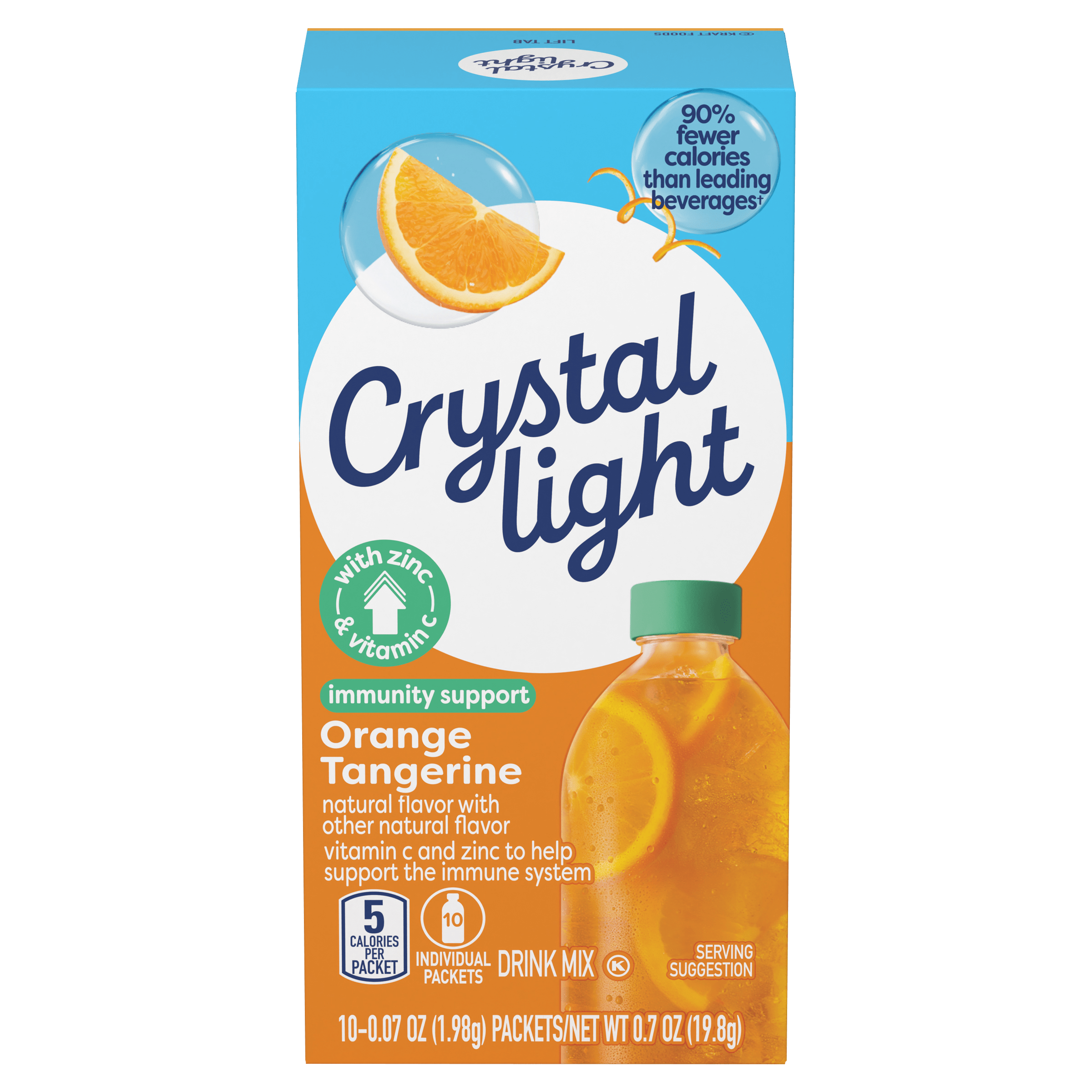 Immunity Support Orange Tangerine Powdered Drink Mix