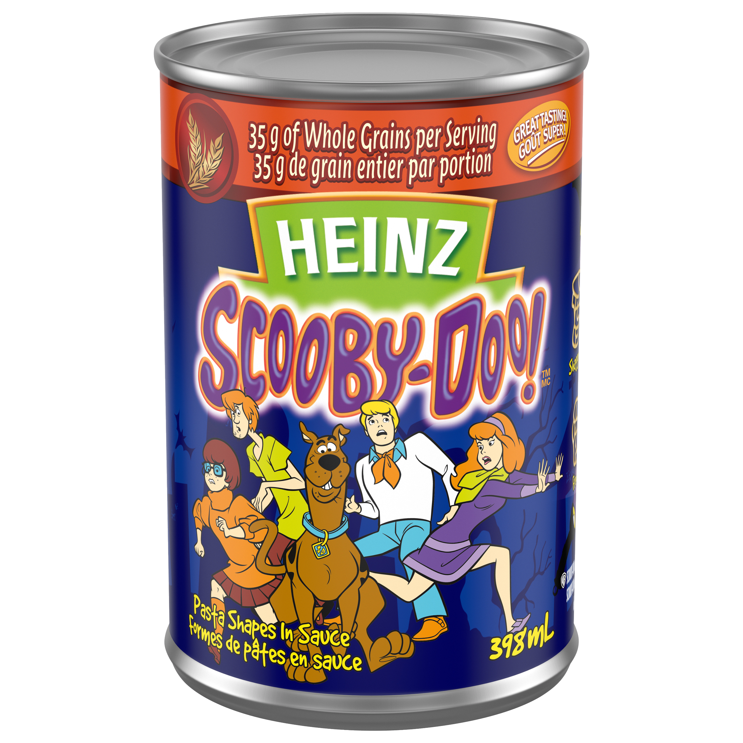 Pâtes en forme de personnages Scooby-Doo