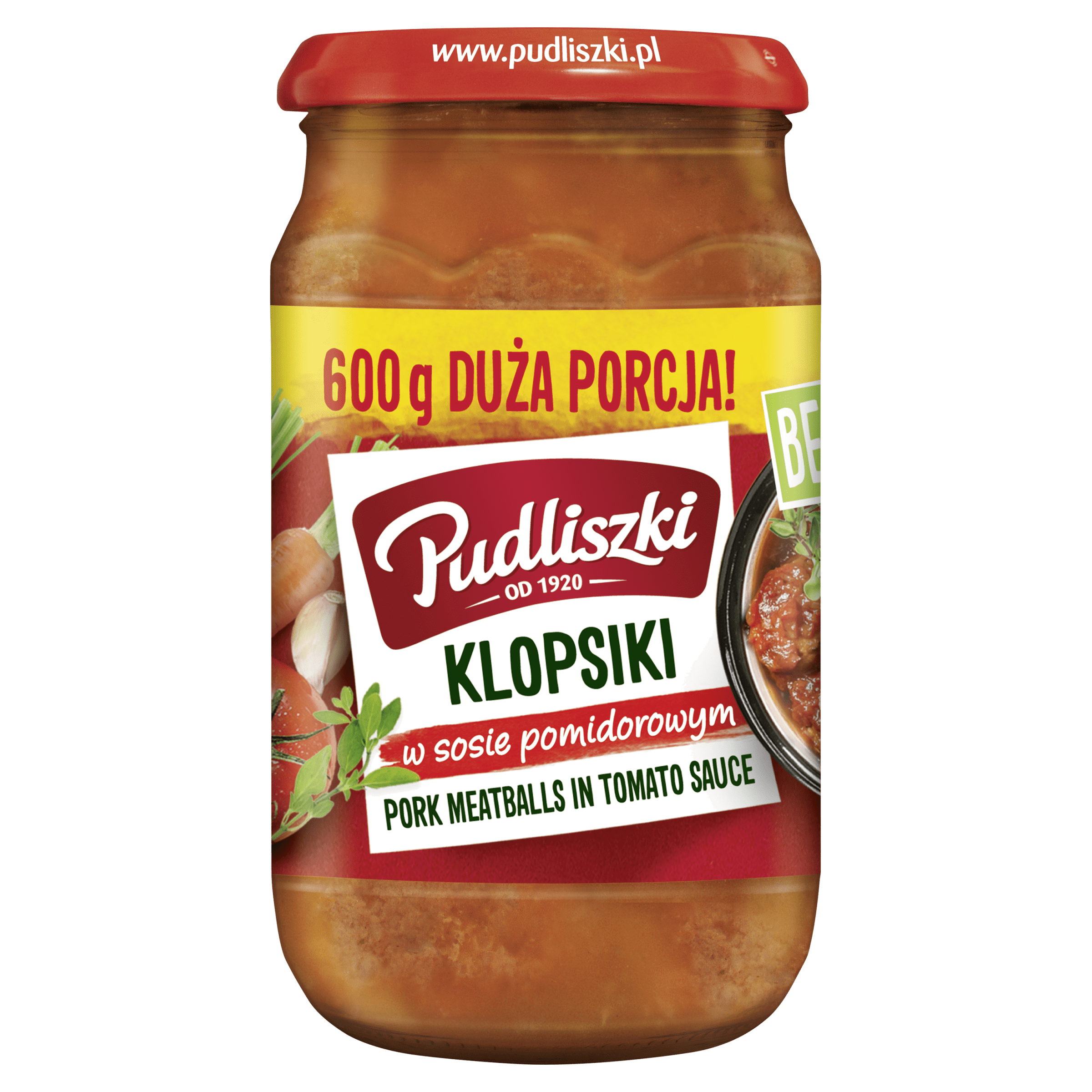 Klopsiki w sosie pomidorowym 600 g