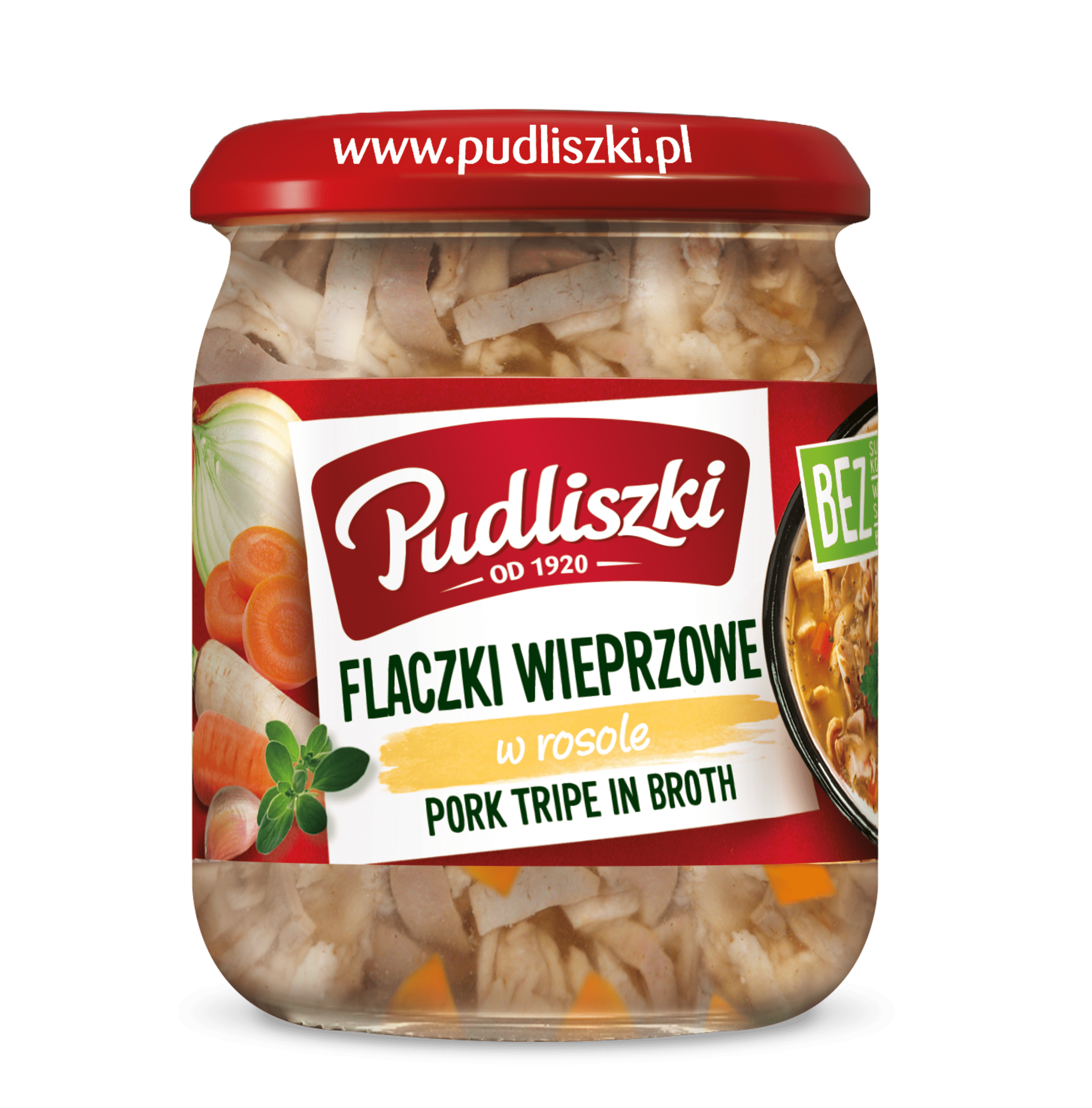 Flaczki wieprzowe w rosole 500 g