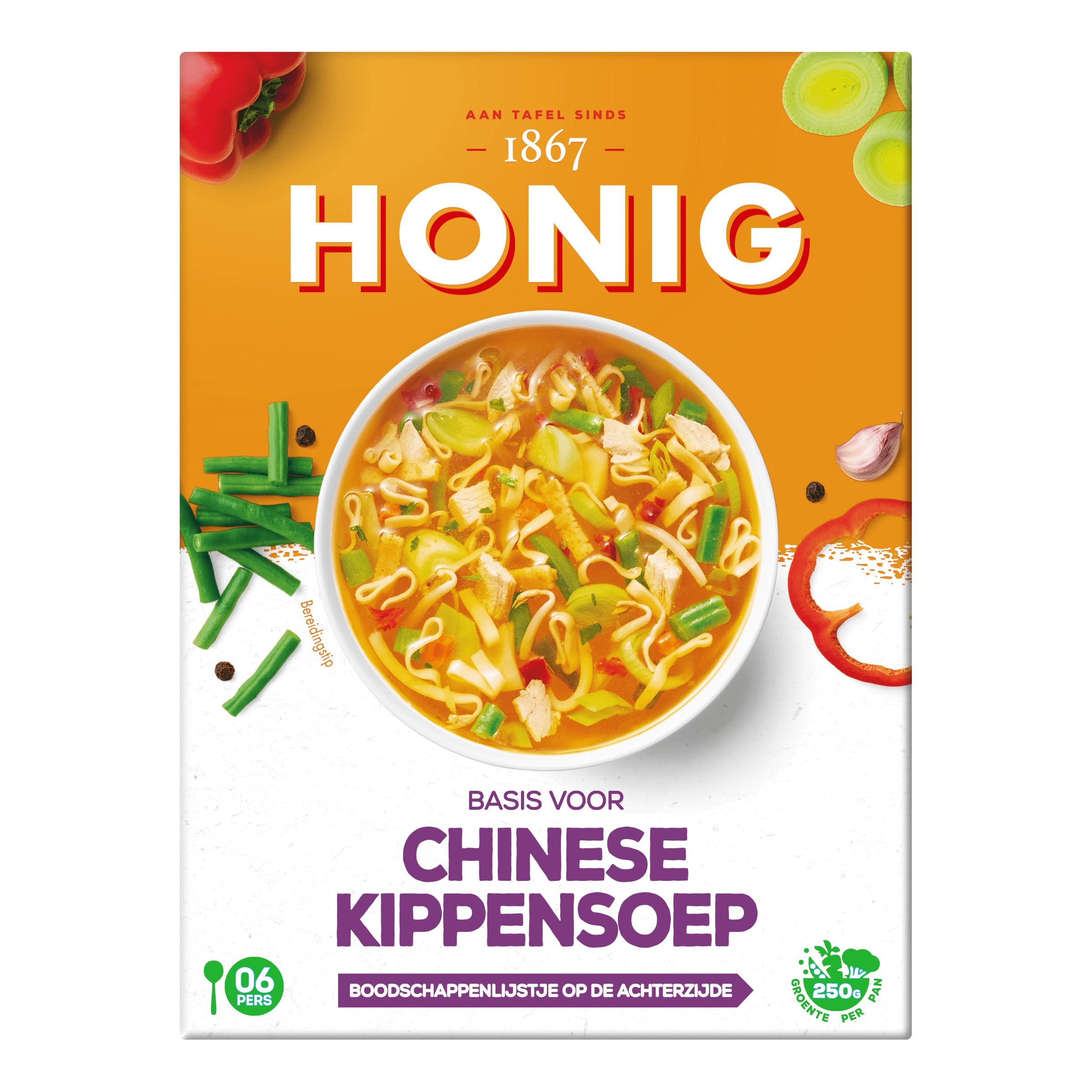 Soep in Droge Vorm Chinese Kippensoep 56 g Doos
