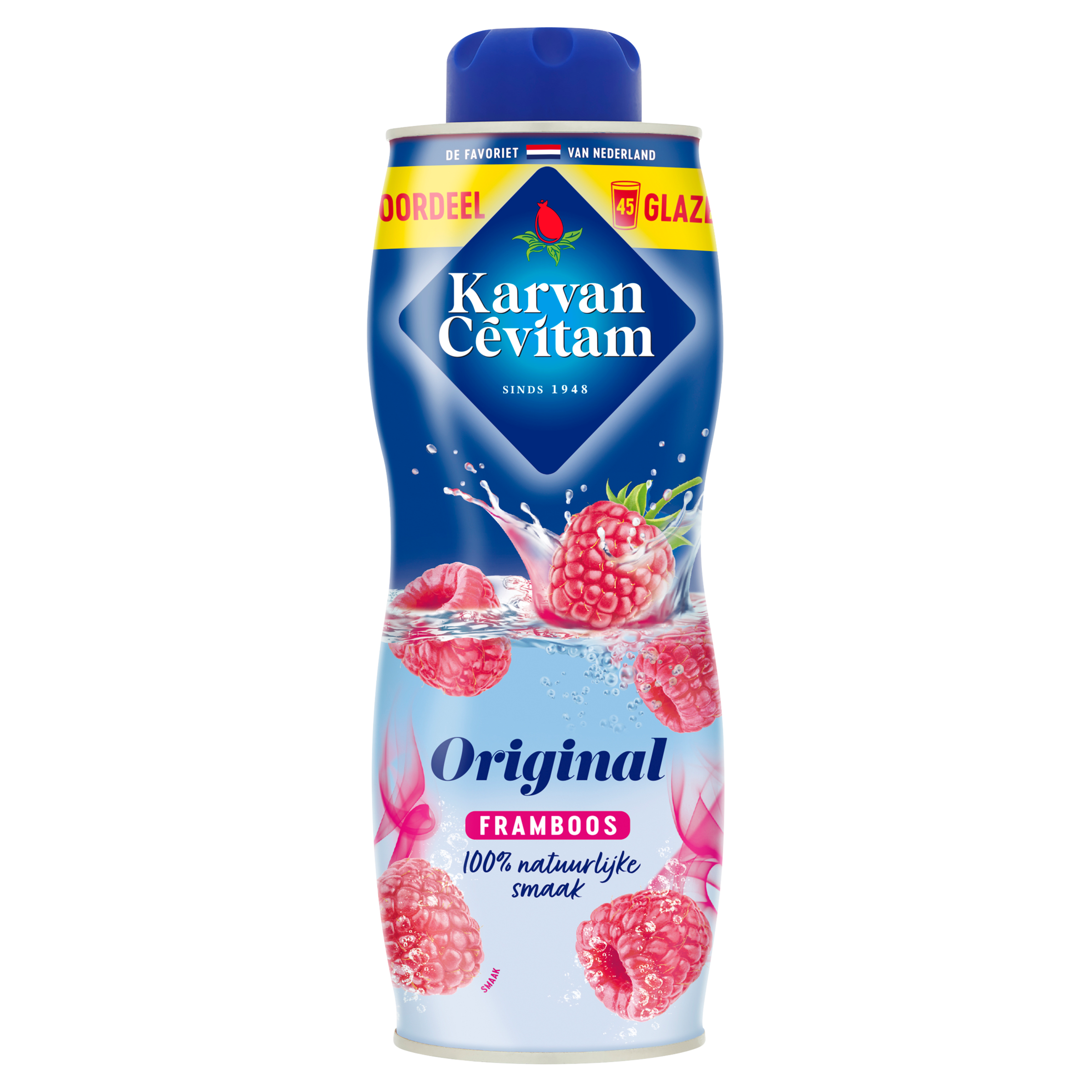Original Framboos Smaak Voordeel 900 ml Fles