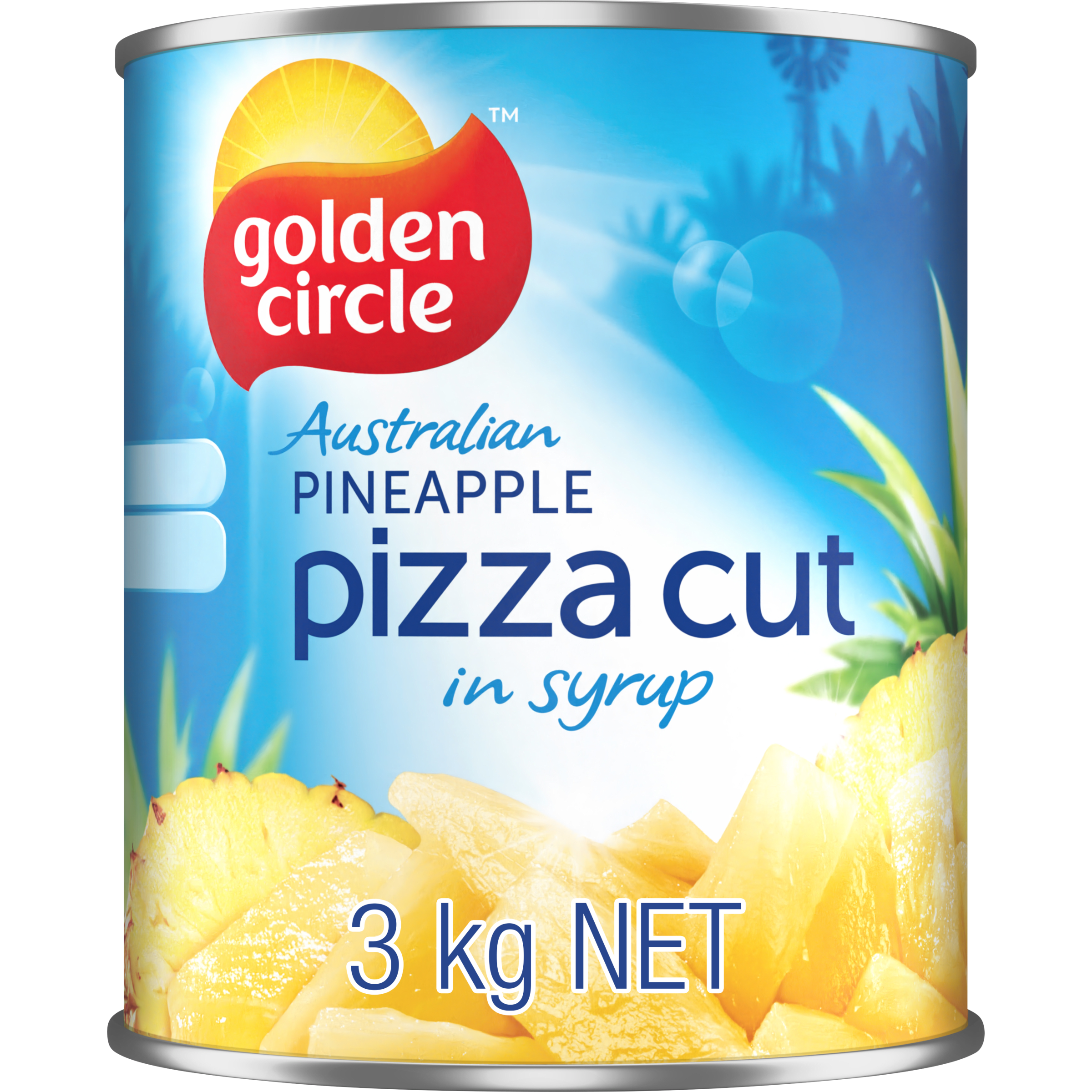 Golden Circle® Pineapple Pizza Cut in Syrup 3kg