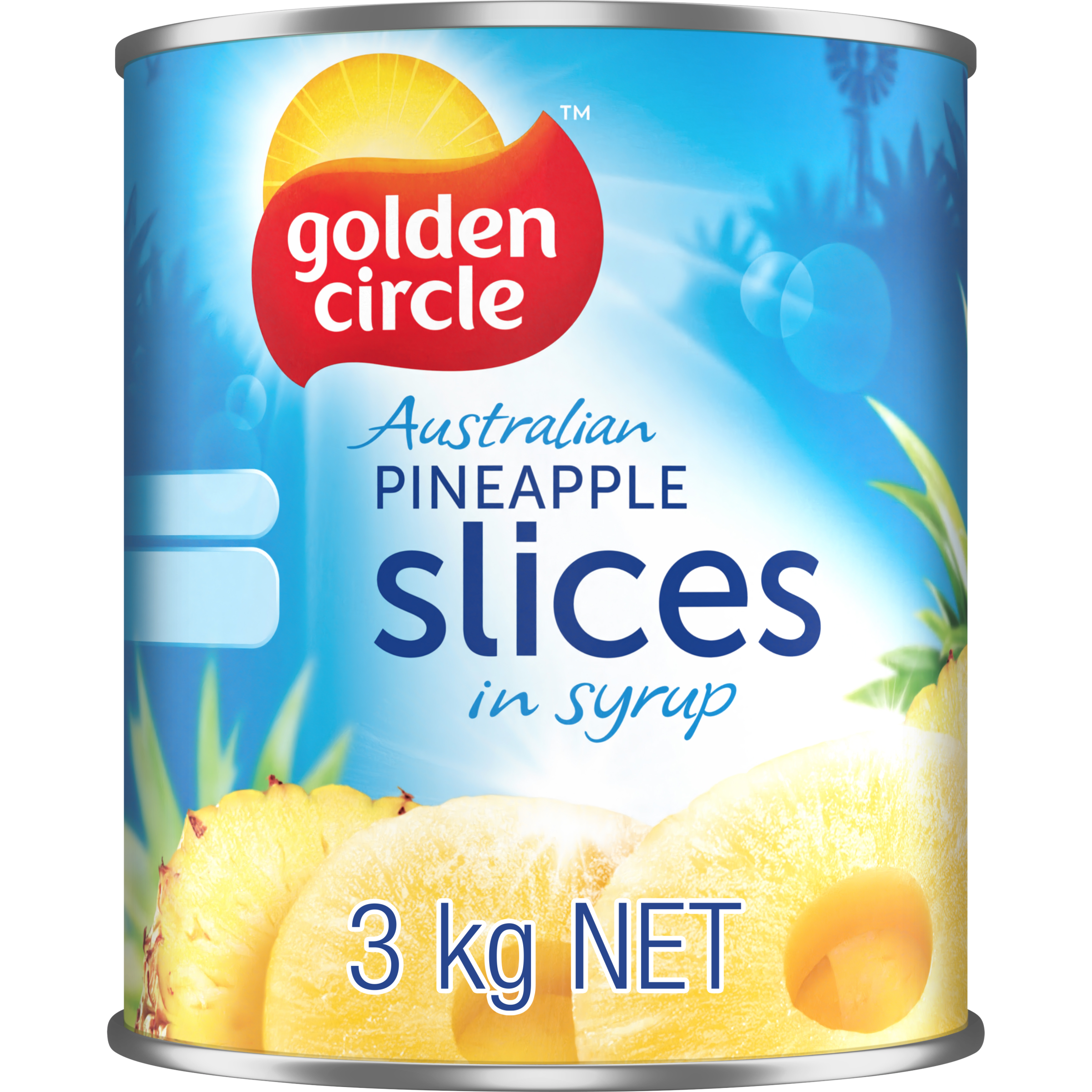 Golden Circle® Pineapple Slices in Syrup 3kg