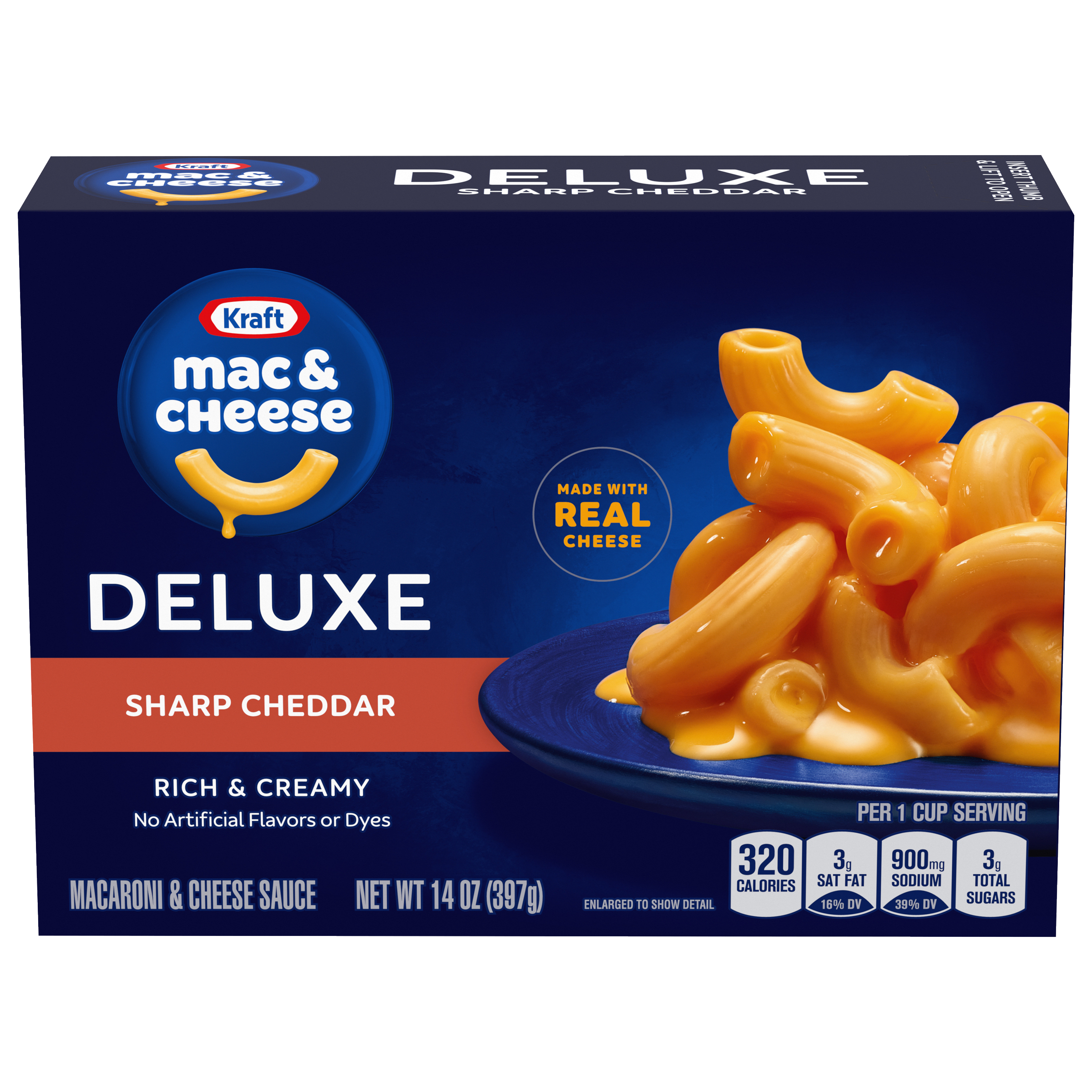 Sharp Cheddar Mac & Cheese Macaroni and Cheese Dinner