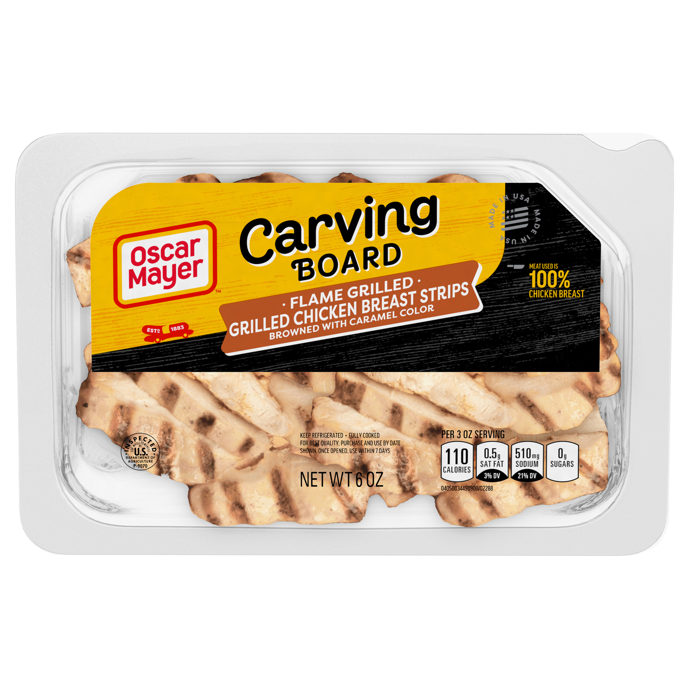 Flame Grilled Chicken Breast Strips