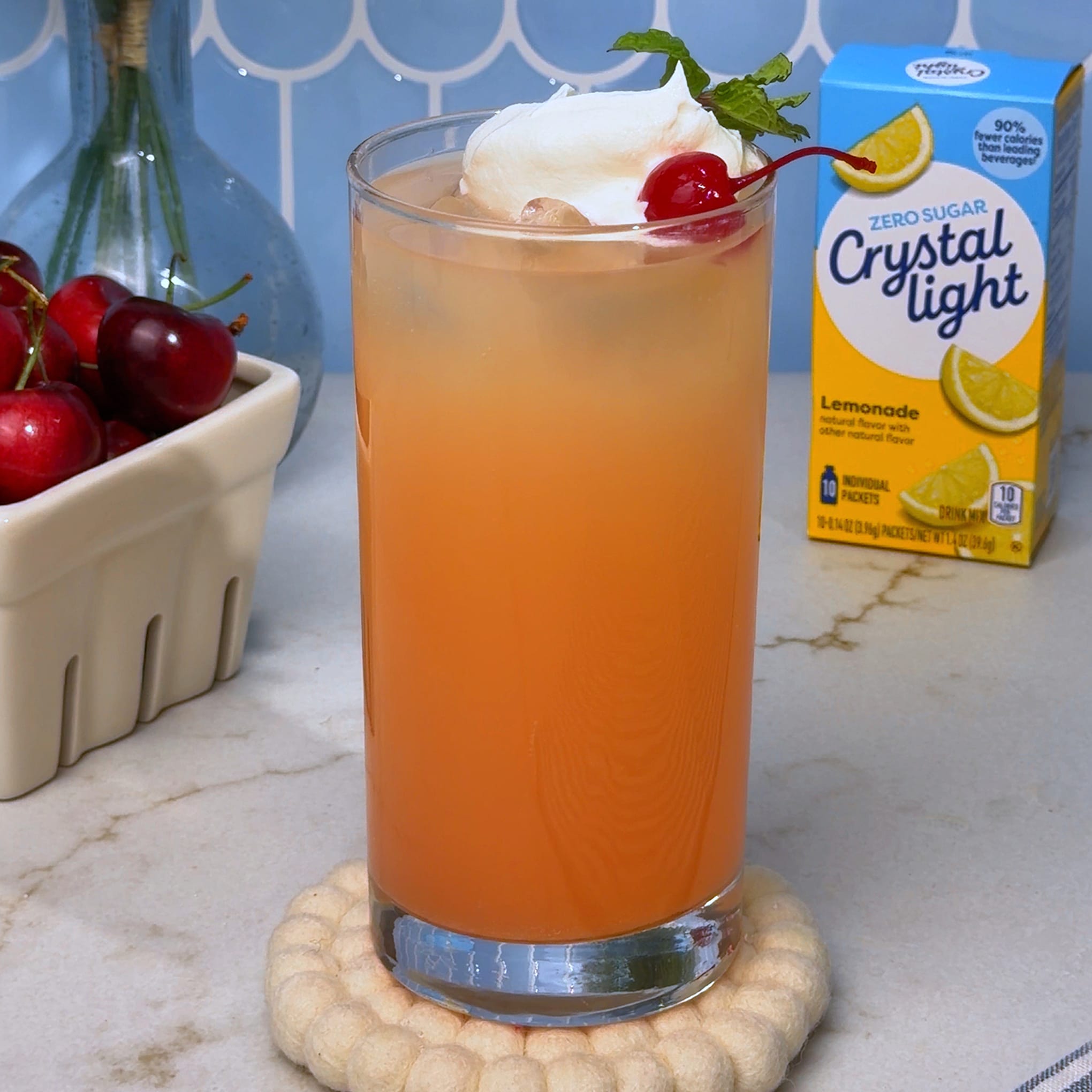 Cherry Lemonade Italian Soda