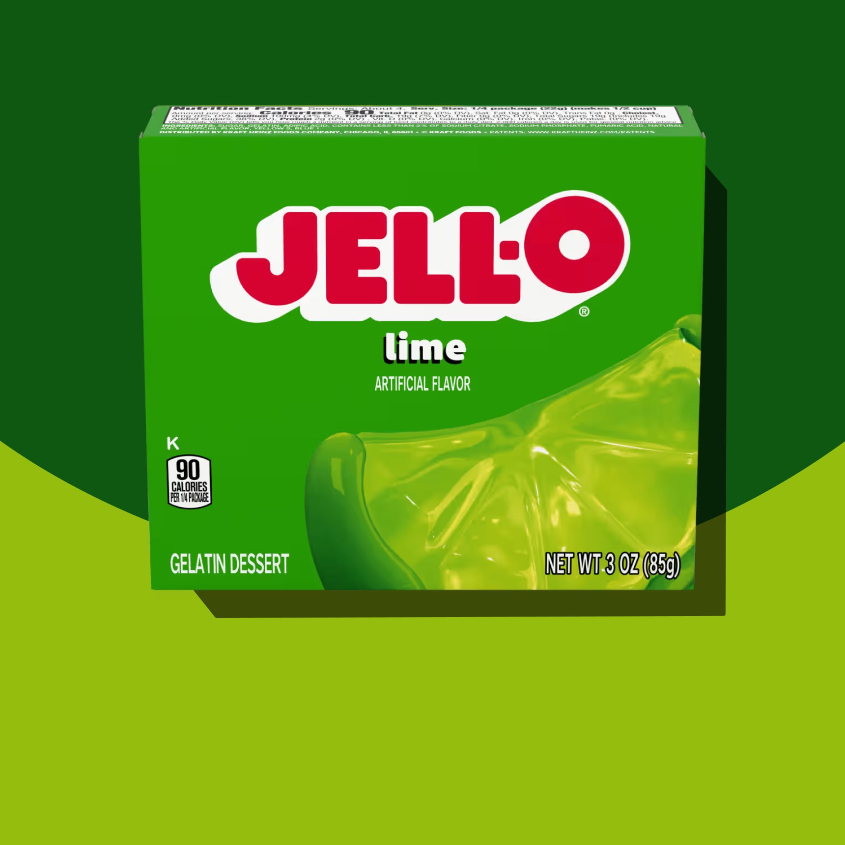 Lime Gelatin Dessert Mix