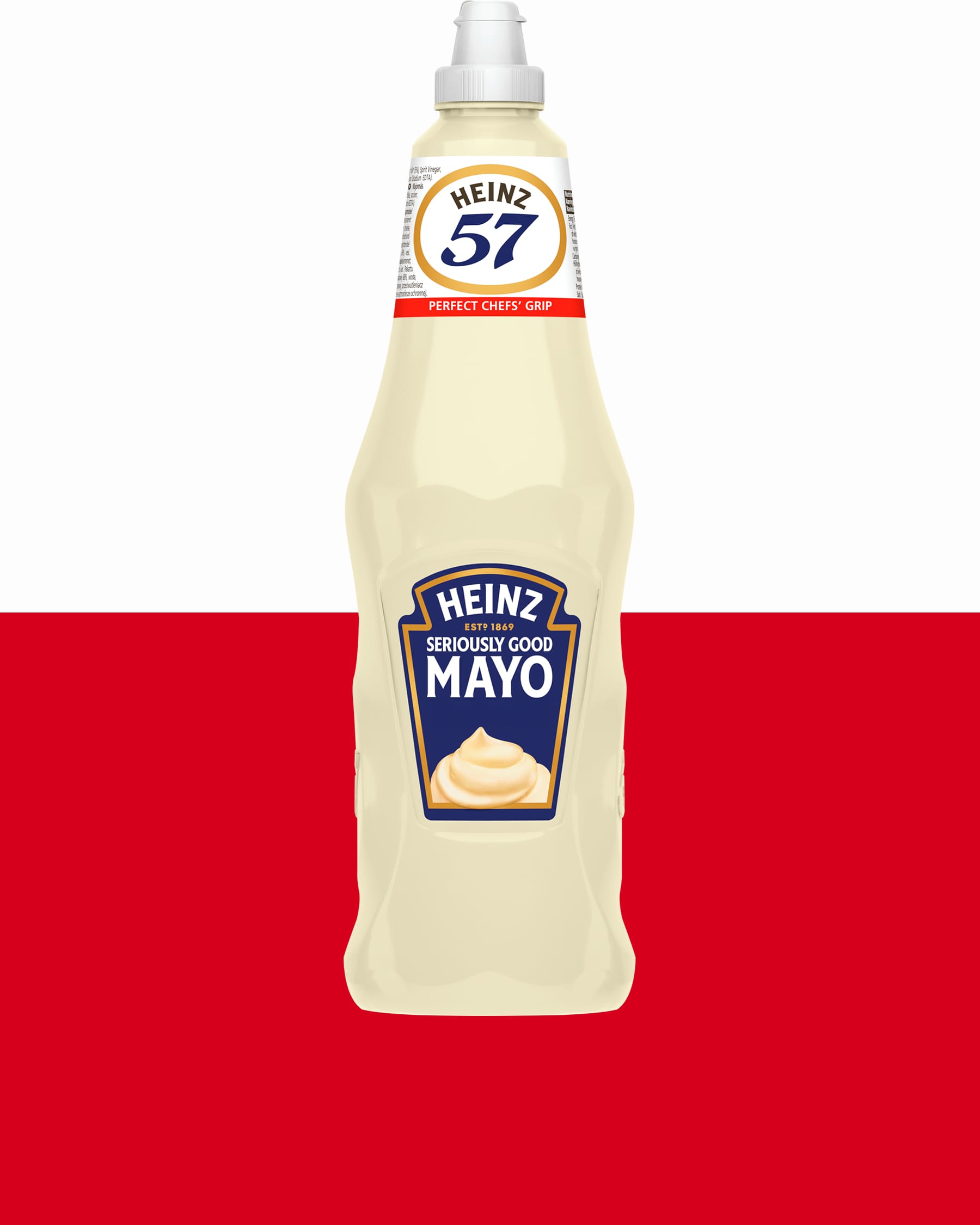 A bottle of Heinz Mayo