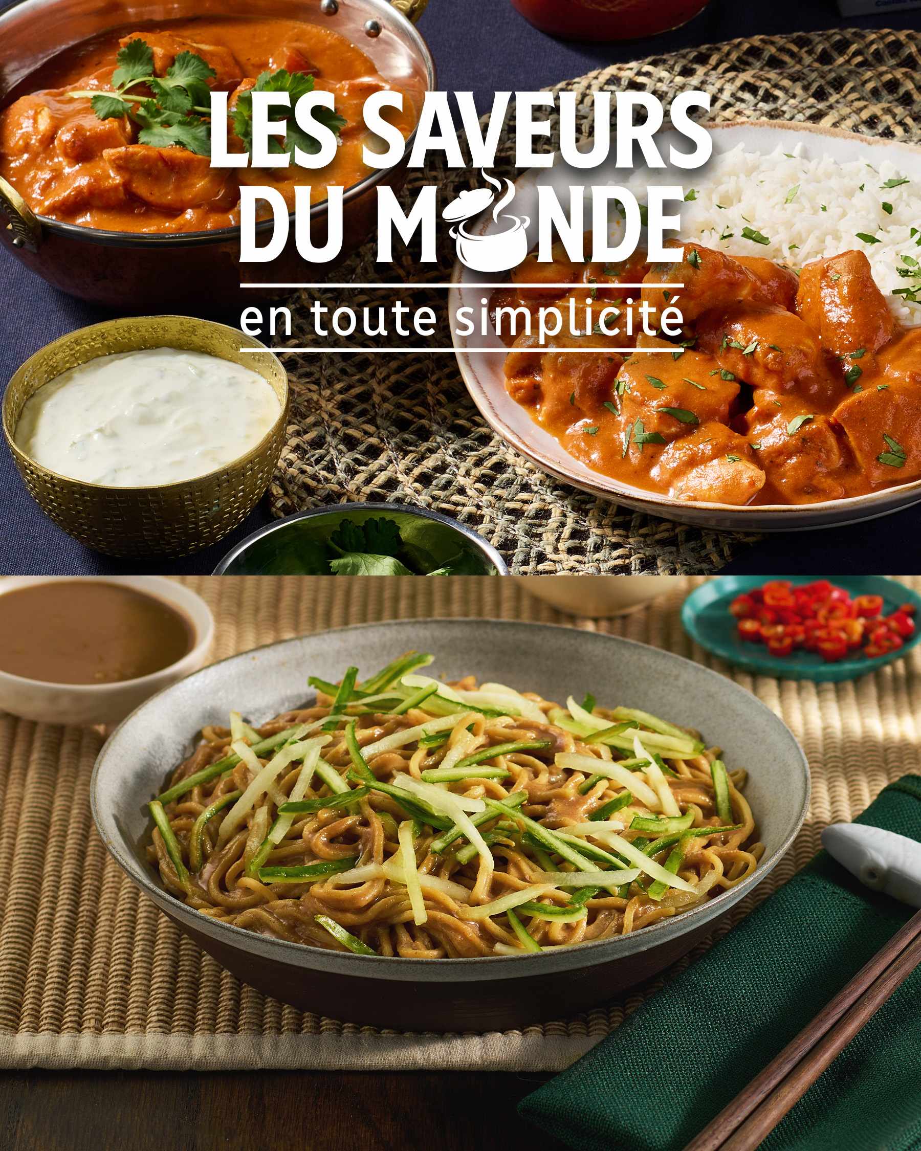 Découvrez les Saveurs du Monde en toute simplicité