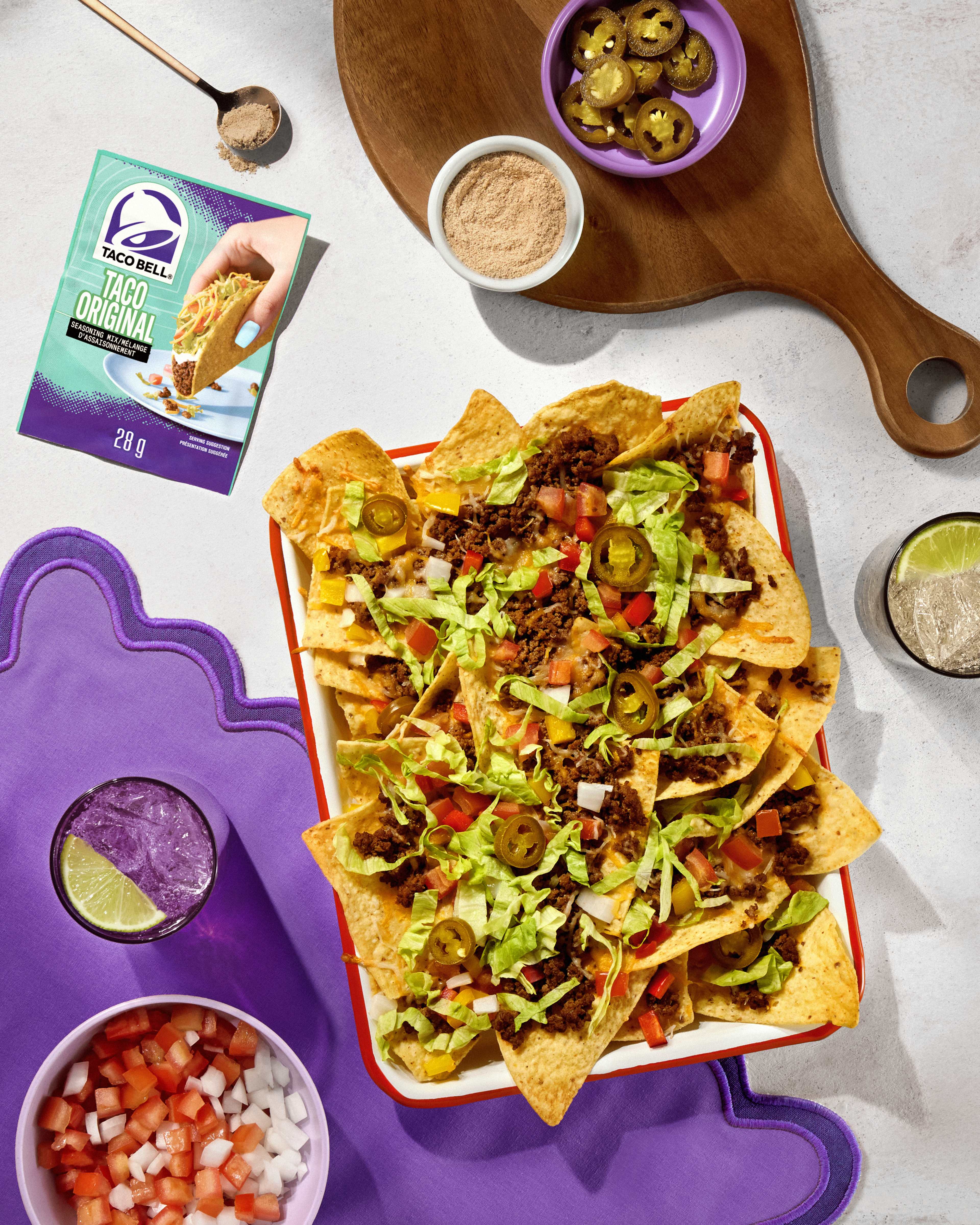 Nachos Fiesta au fromage