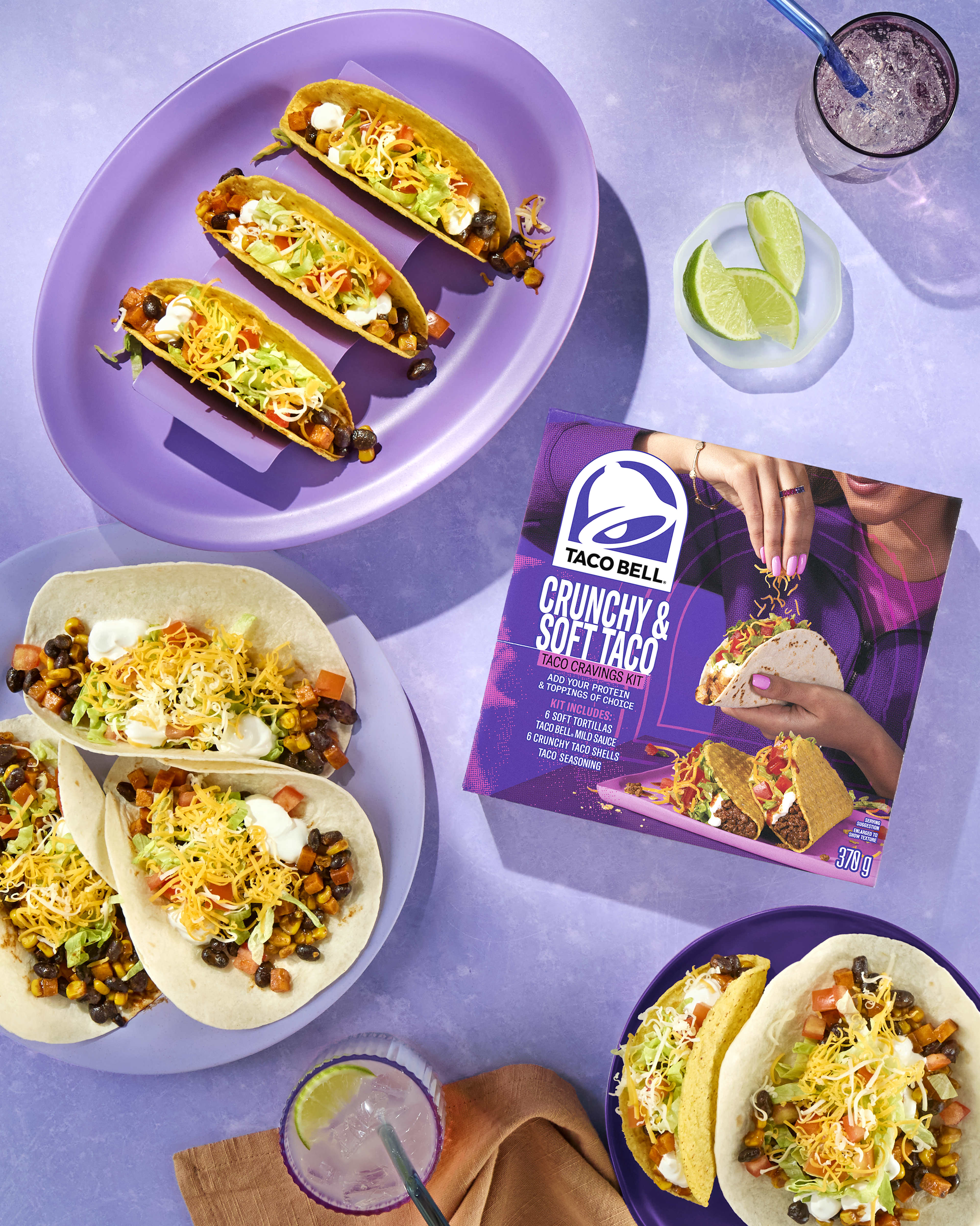 Tacos végés suprêmes TACO BELLᴹᶜ